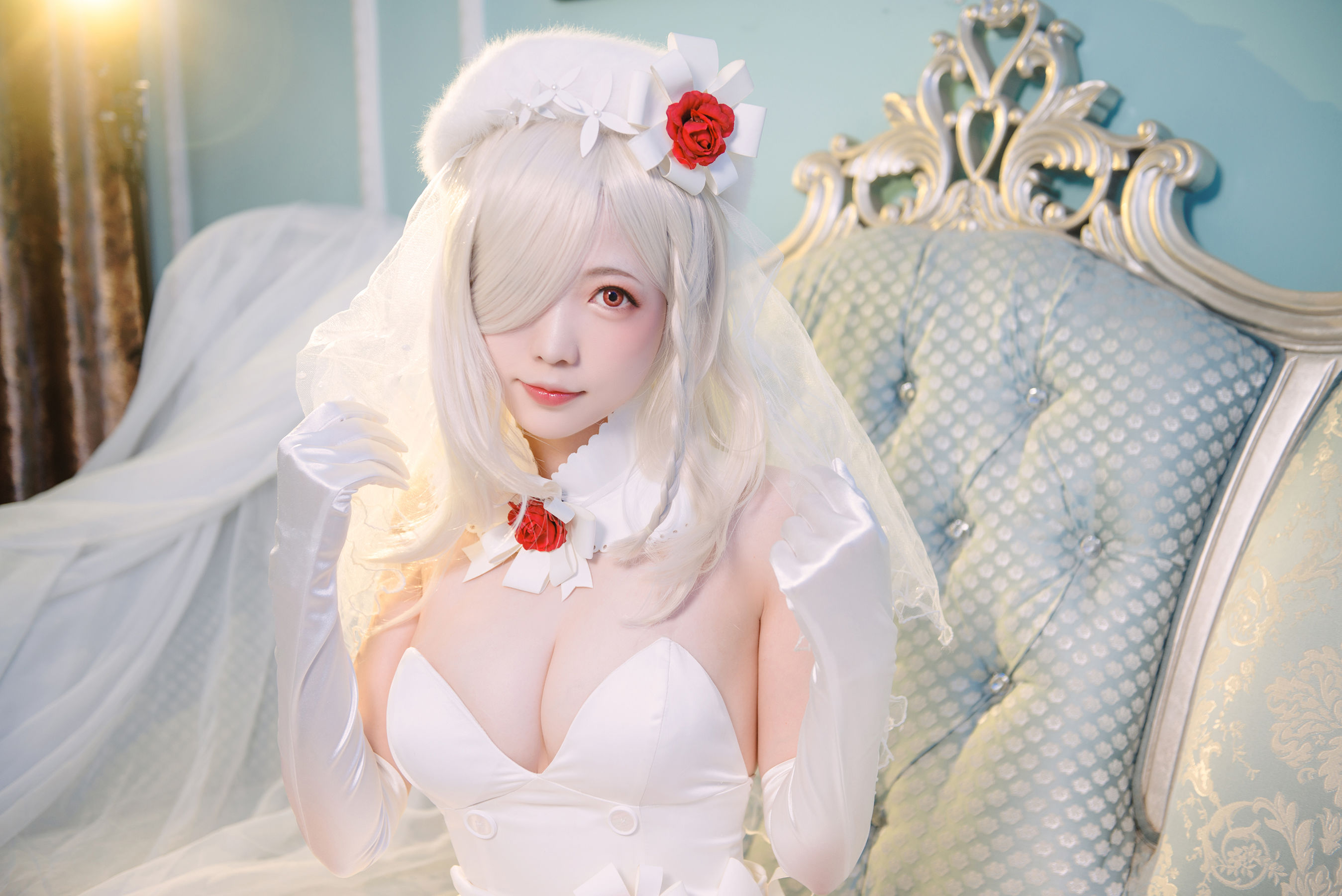 大胸萌妹妖少you1 – G36C Cosplay-第6张