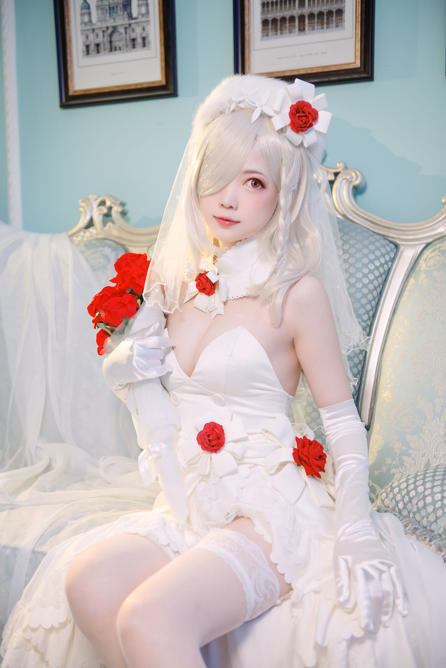 大胸萌妹妖少you1 – G36C Cosplay-第9张