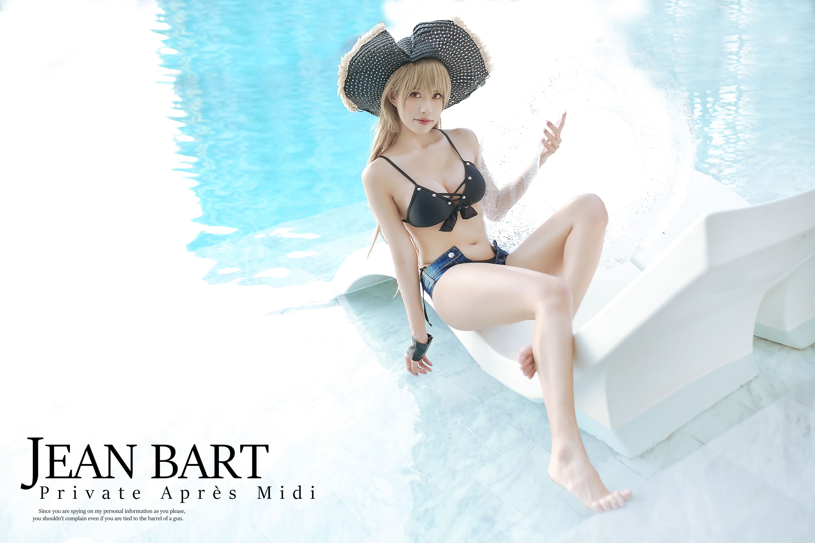 PingPing – Jean Bart Swimsuit Cosplay-第4张