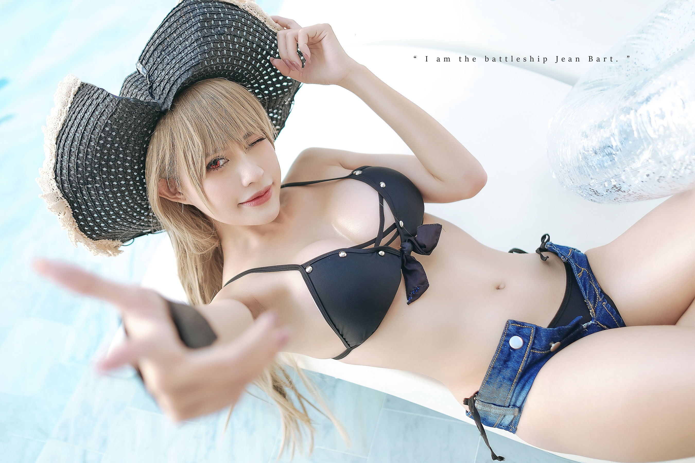 PingPing – Jean Bart Swimsuit Cosplay-第6张