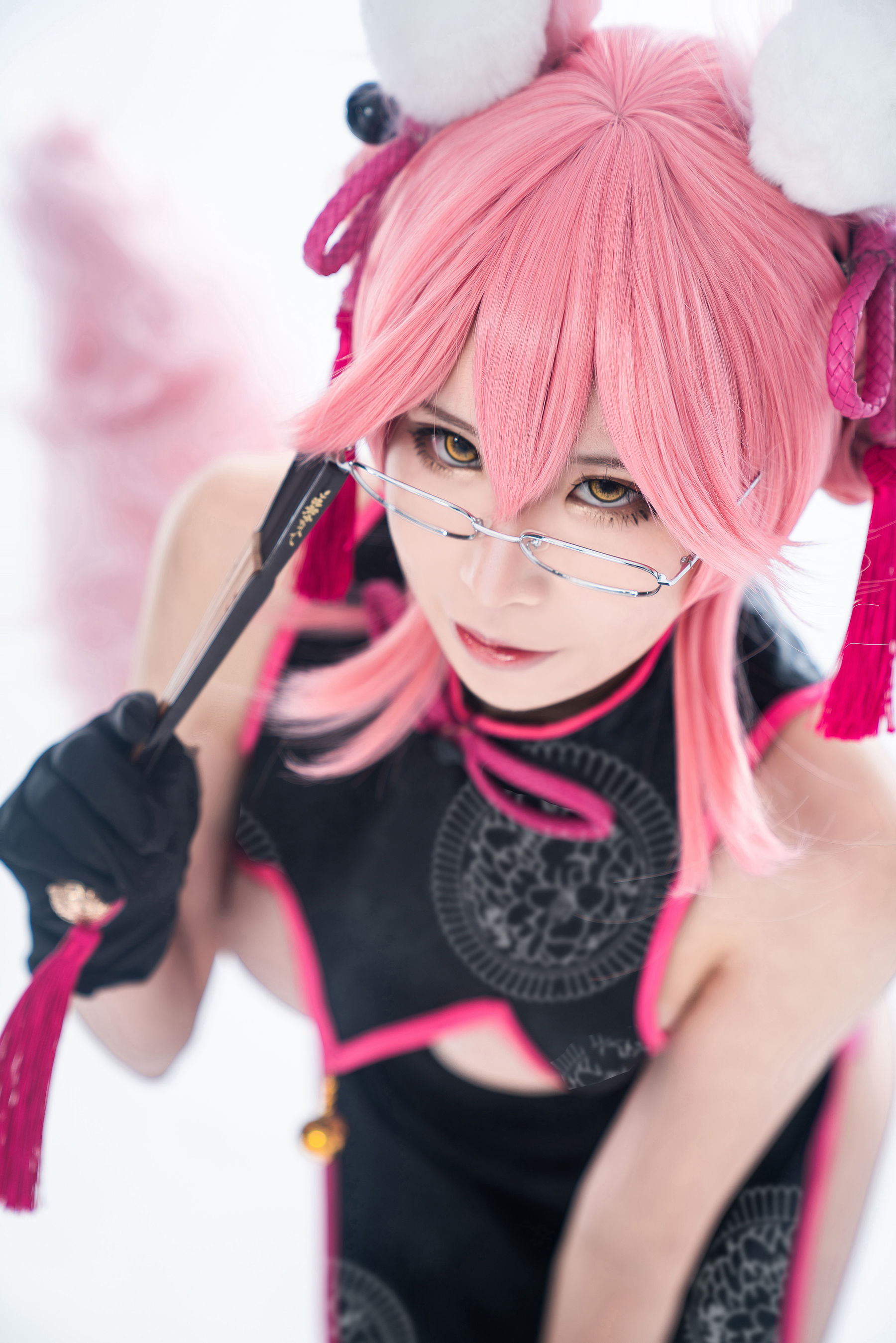 动漫博主爱老师_PhD – 玉藻前 旗袍 Cosplay-第2张