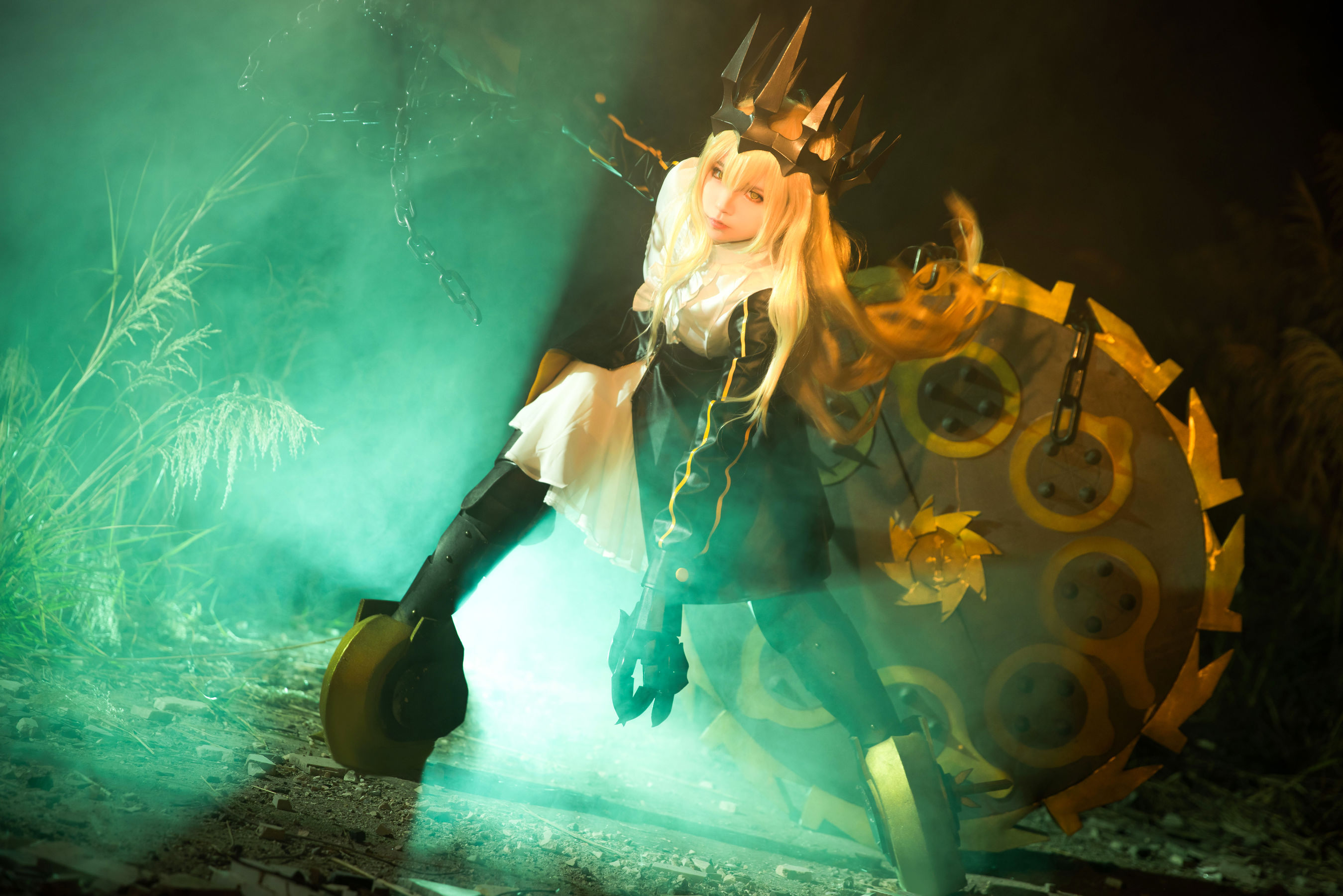 动漫博主G44不会受伤 – 战轮妖精 Cosplay-第3张