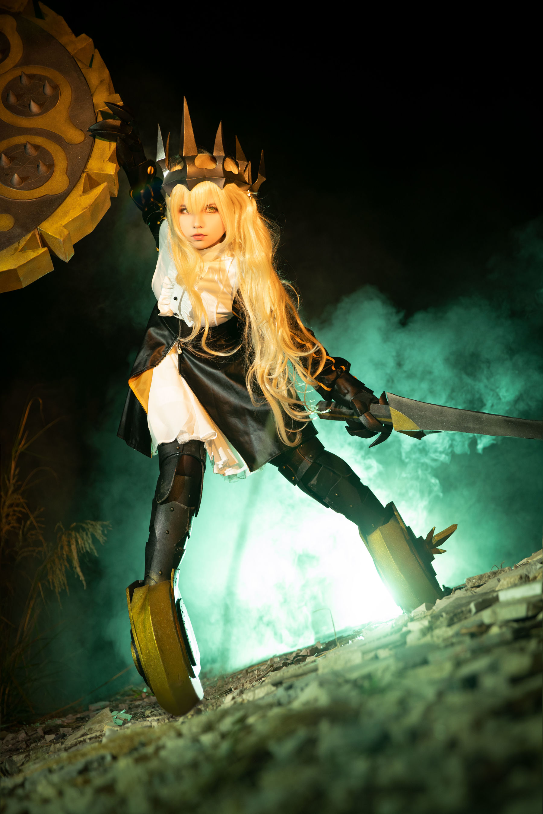 动漫博主G44不会受伤 – 战轮妖精 Cosplay-第4张