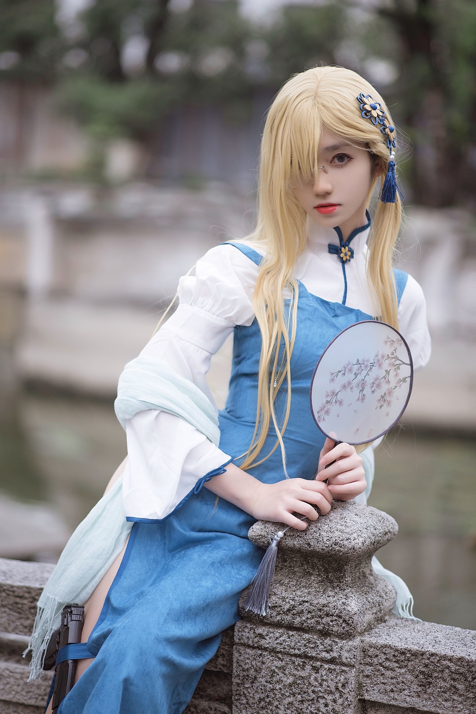 动漫博主南桃Momoko CZ52琉璃唐 Cosplay-第3张