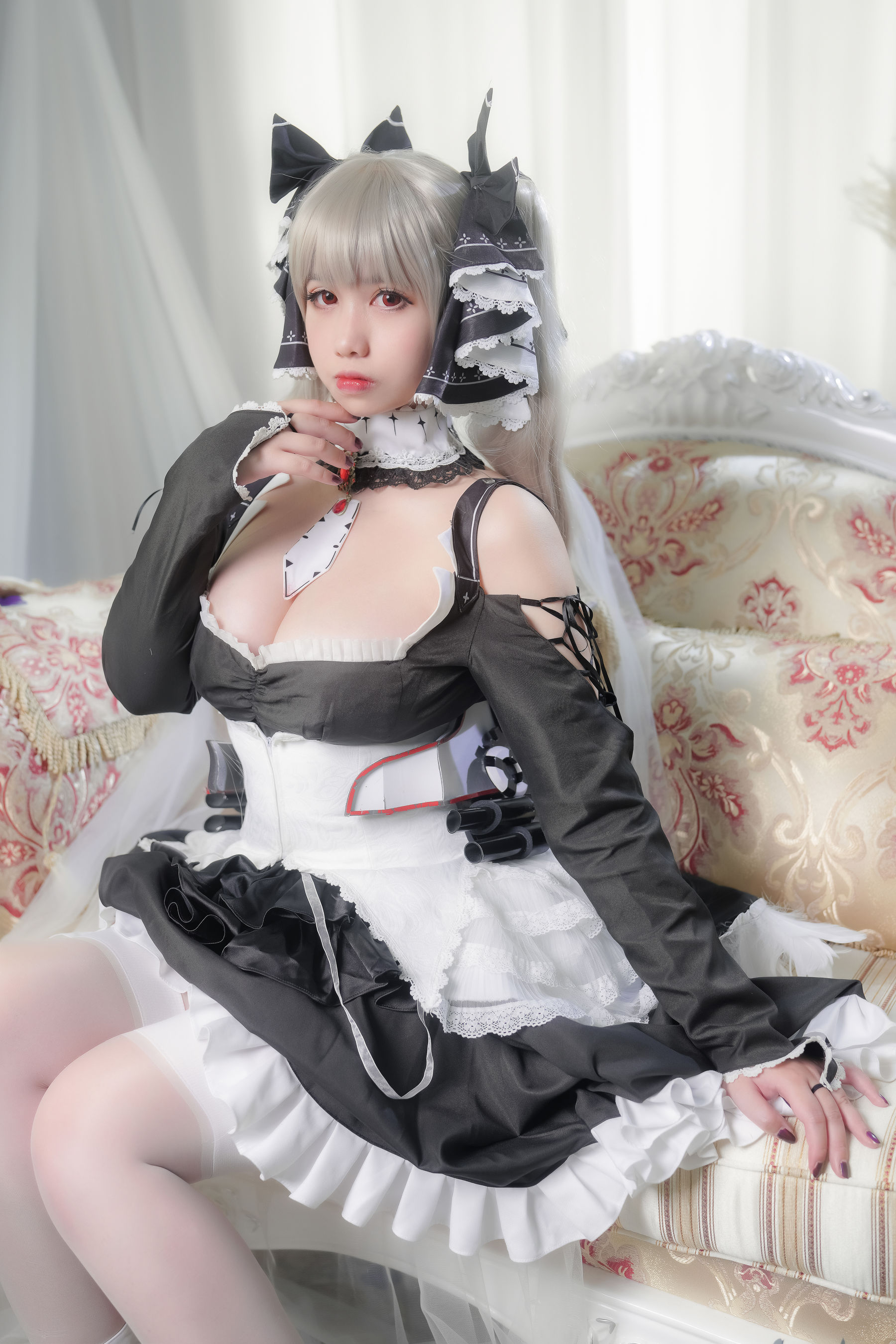Meroko_魅瞳 – 碧蓝航线 可畏 Cosplay-第6张