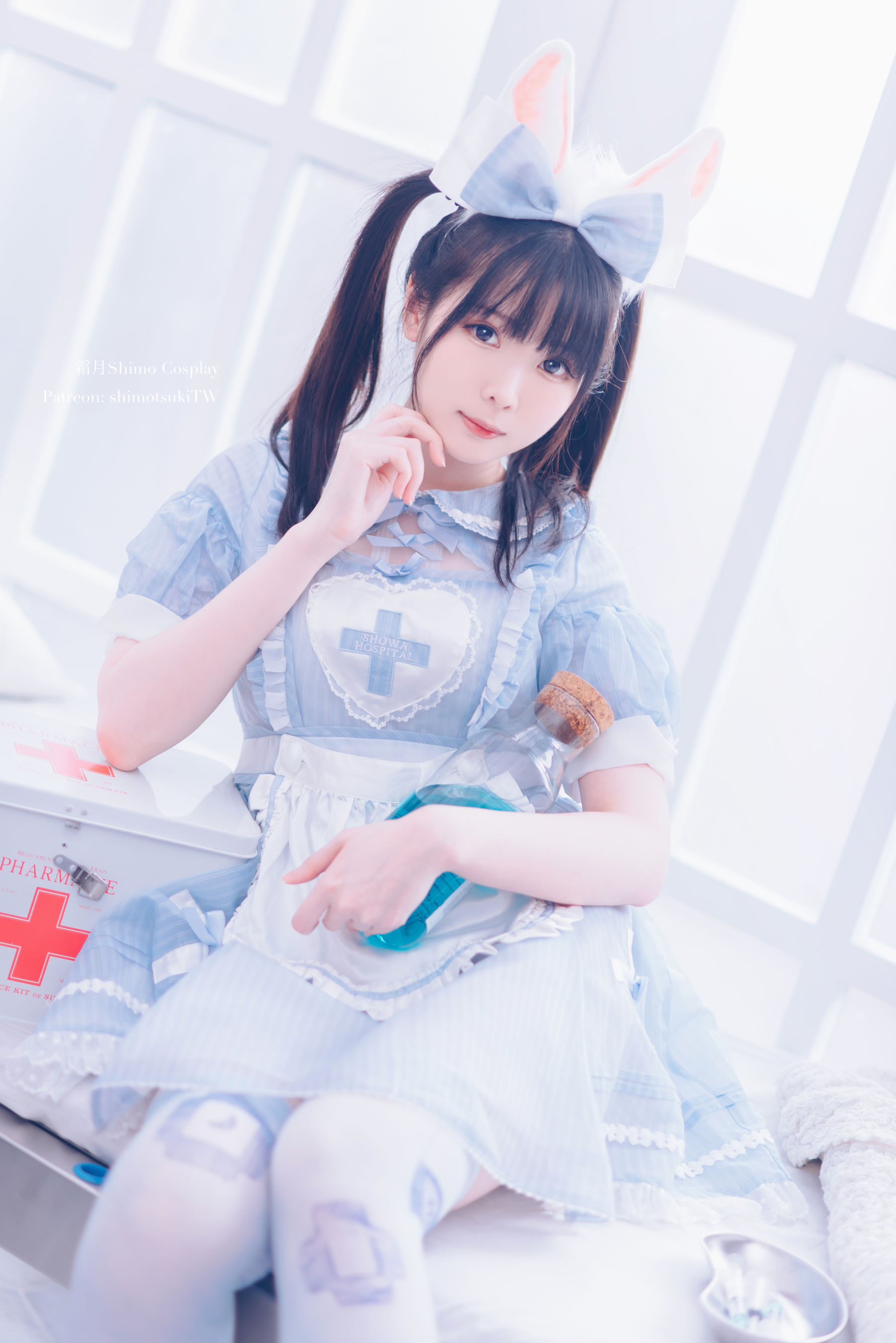 微博妹纸霜月shimo – 女仆裙 Cosplay-第6张