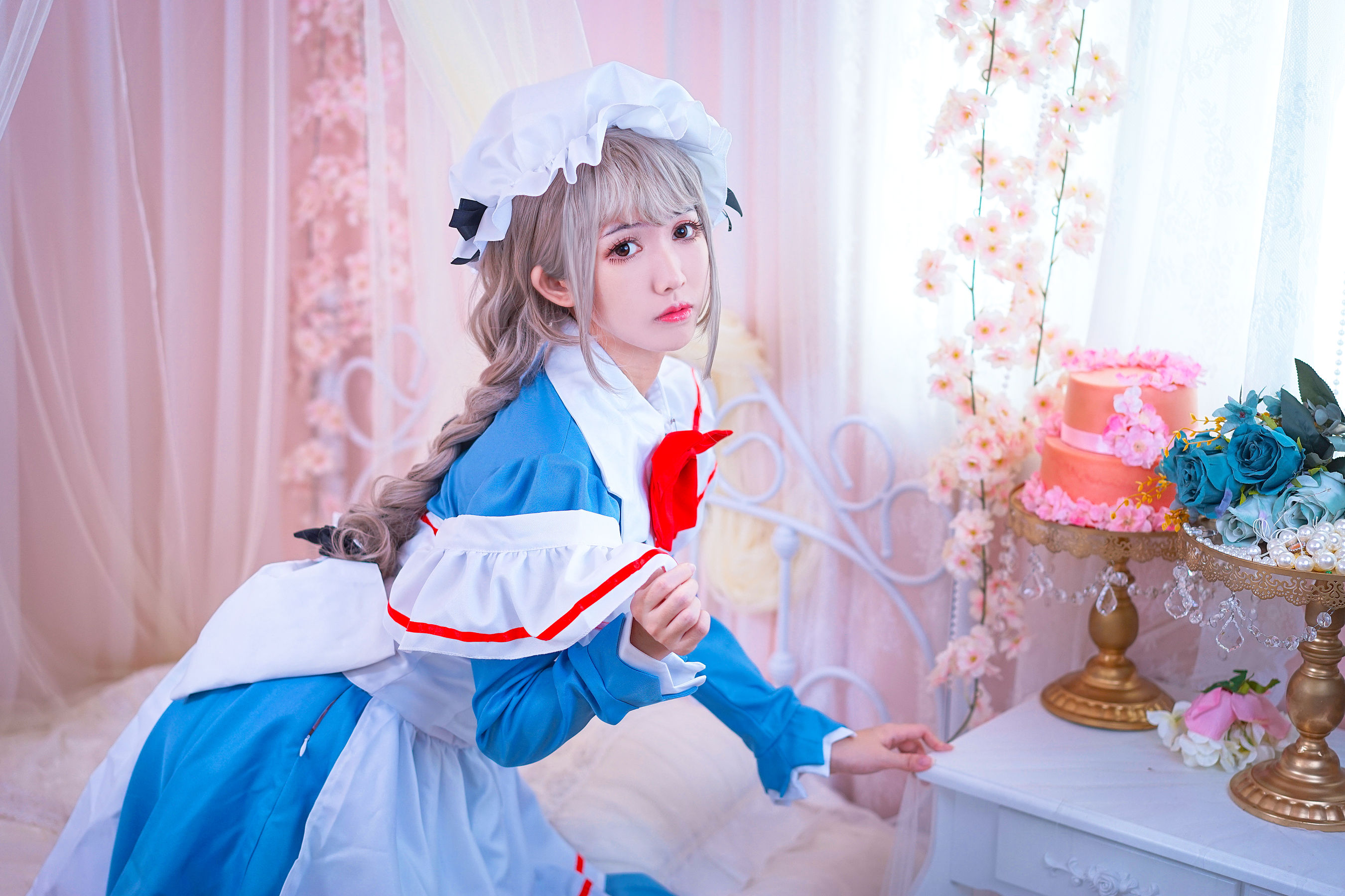 超人气Coser鳗鱼霏儿 翠之海 灰奈 Cosplay-第1张