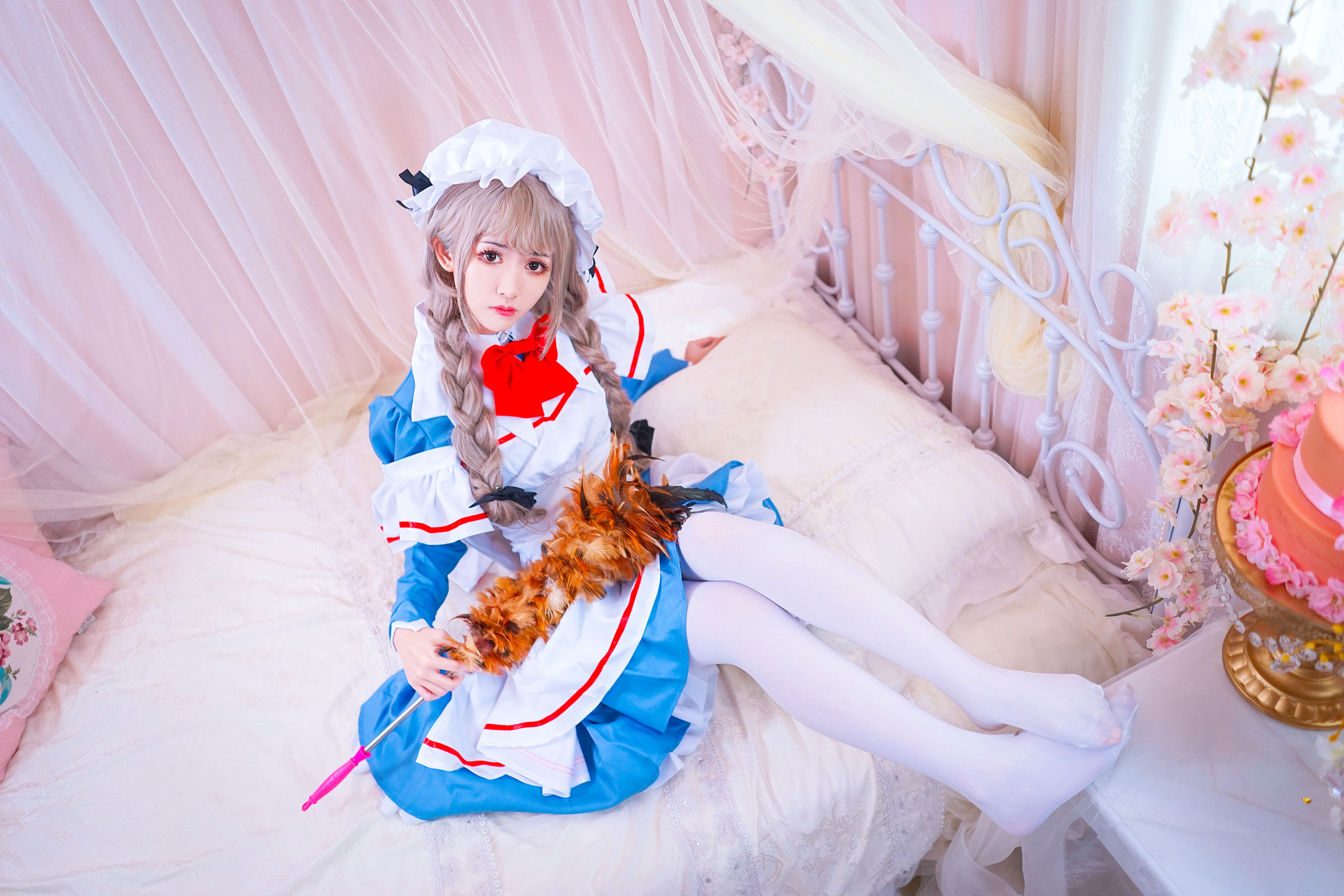 超人气Coser鳗鱼霏儿 翠之海 灰奈 Cosplay-第3张