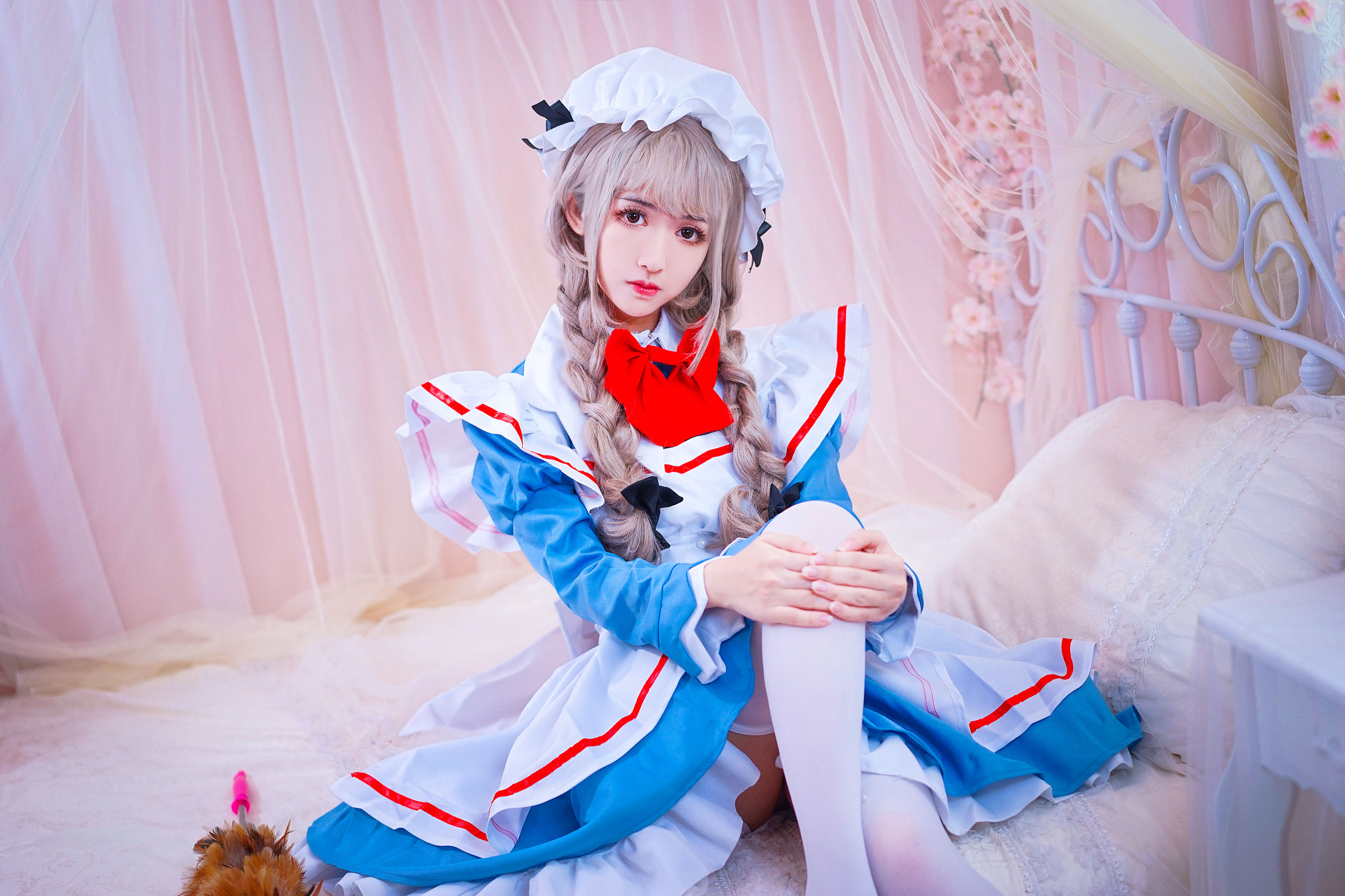 超人气Coser鳗鱼霏儿 翠之海 灰奈 Cosplay-第6张