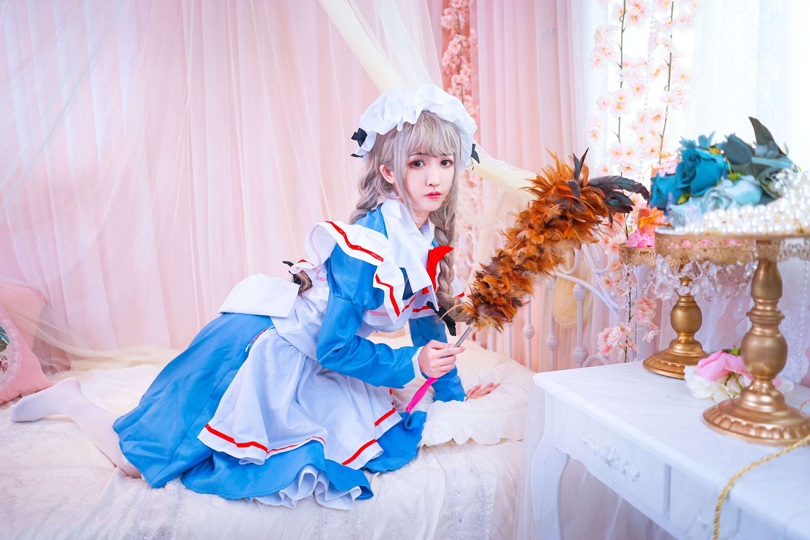 超人气Coser鳗鱼霏儿 翠之海 灰奈 Cosplay-第18张
