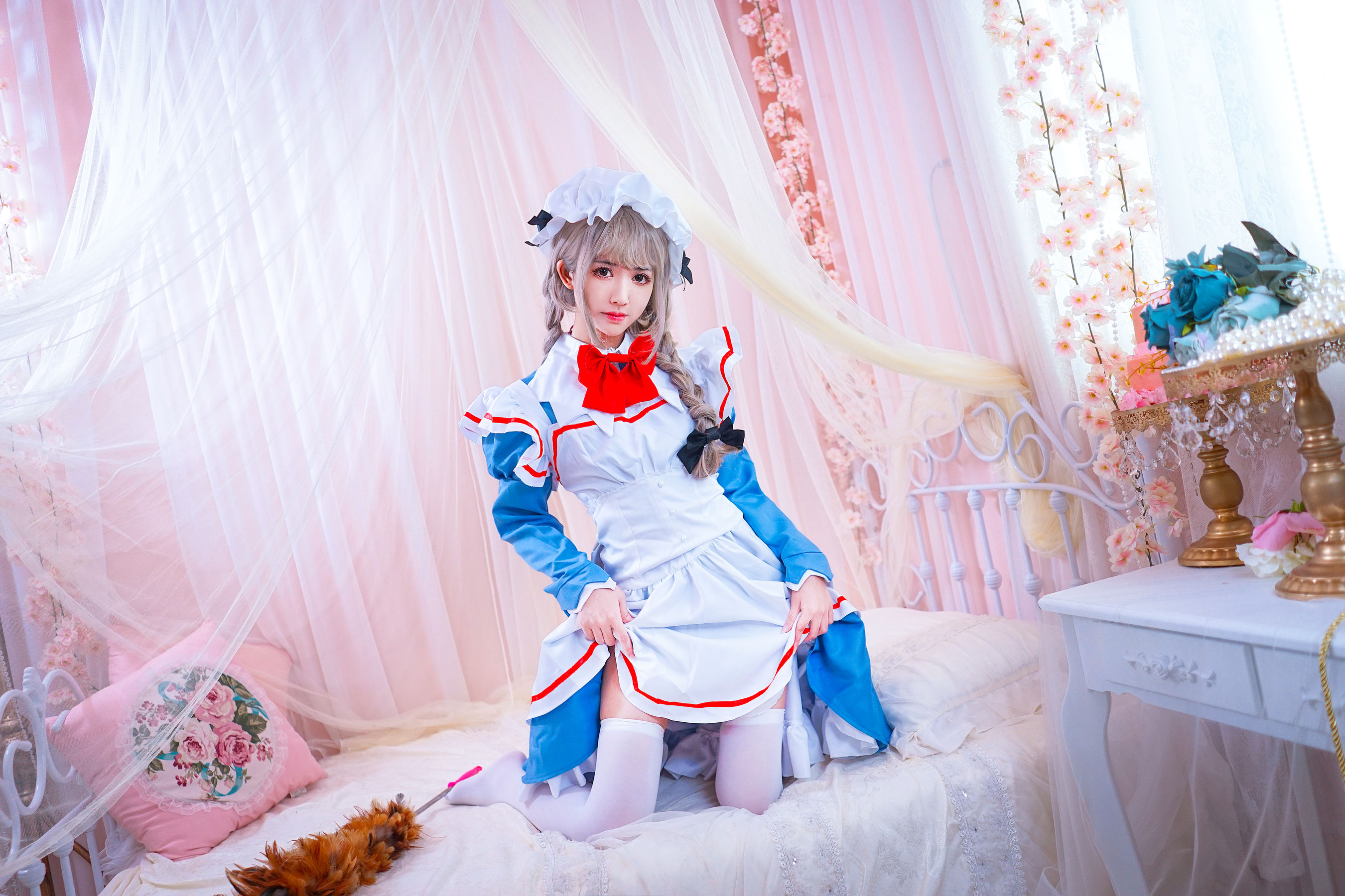 超人气Coser鳗鱼霏儿 翠之海 灰奈 Cosplay-第19张