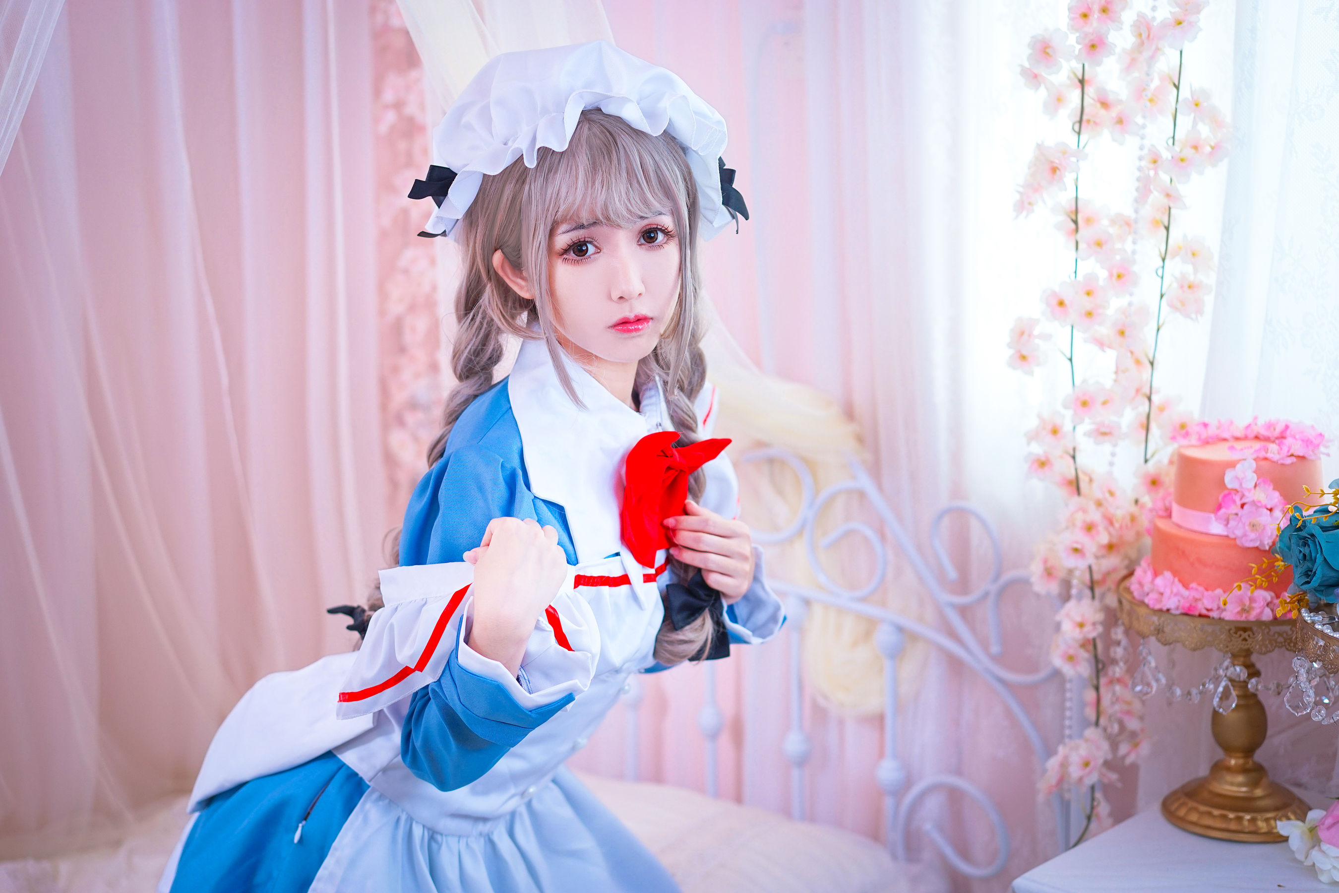 超人气Coser鳗鱼霏儿 翠之海 灰奈 Cosplay-第20张