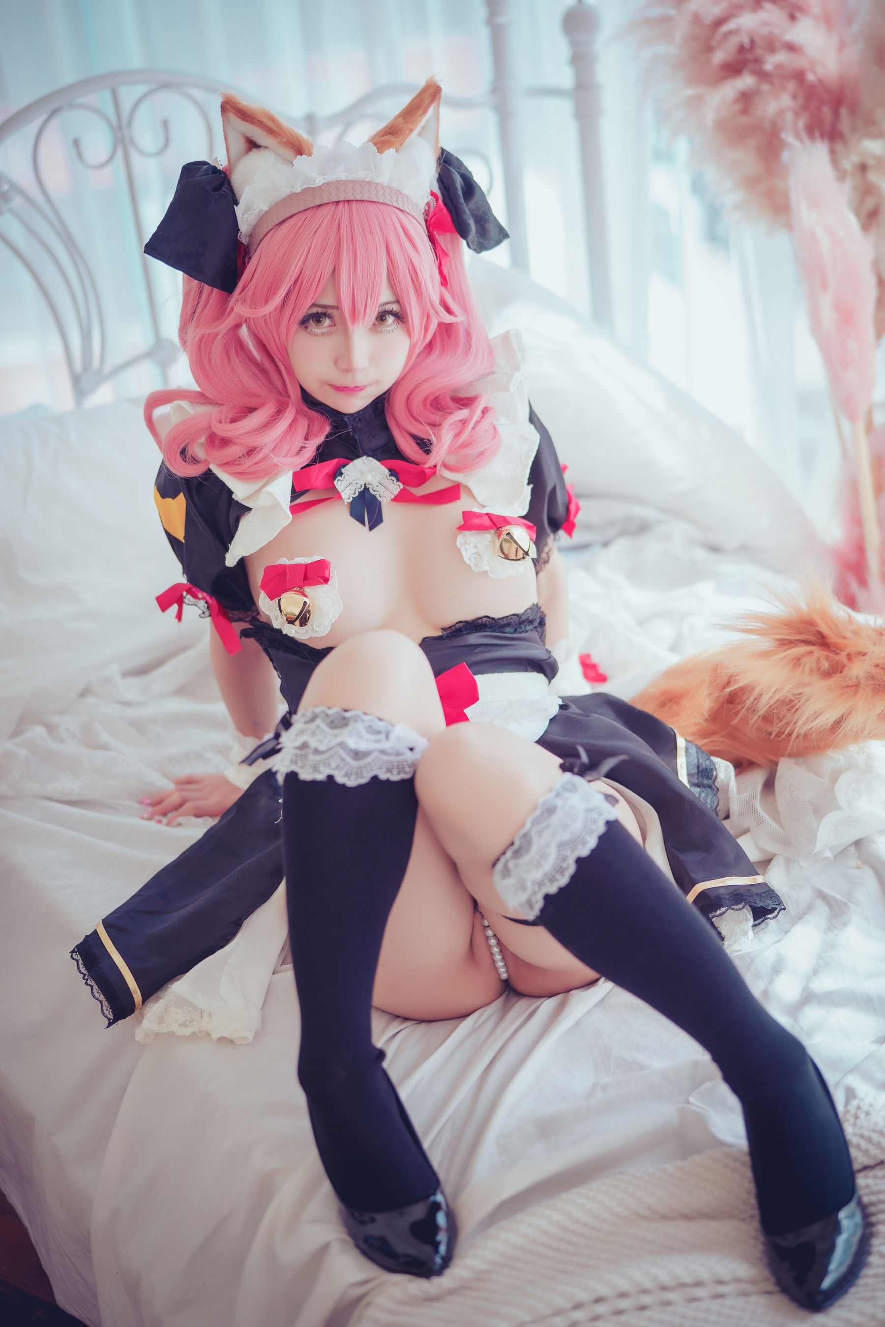 沖田凜花Rinka – Tamamo maid Cosplay-第1张