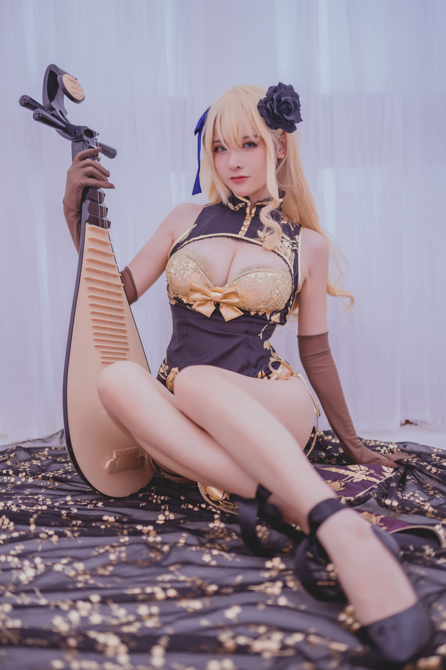 前羽_rr – 幻想 金莲 Cosplay-第2张