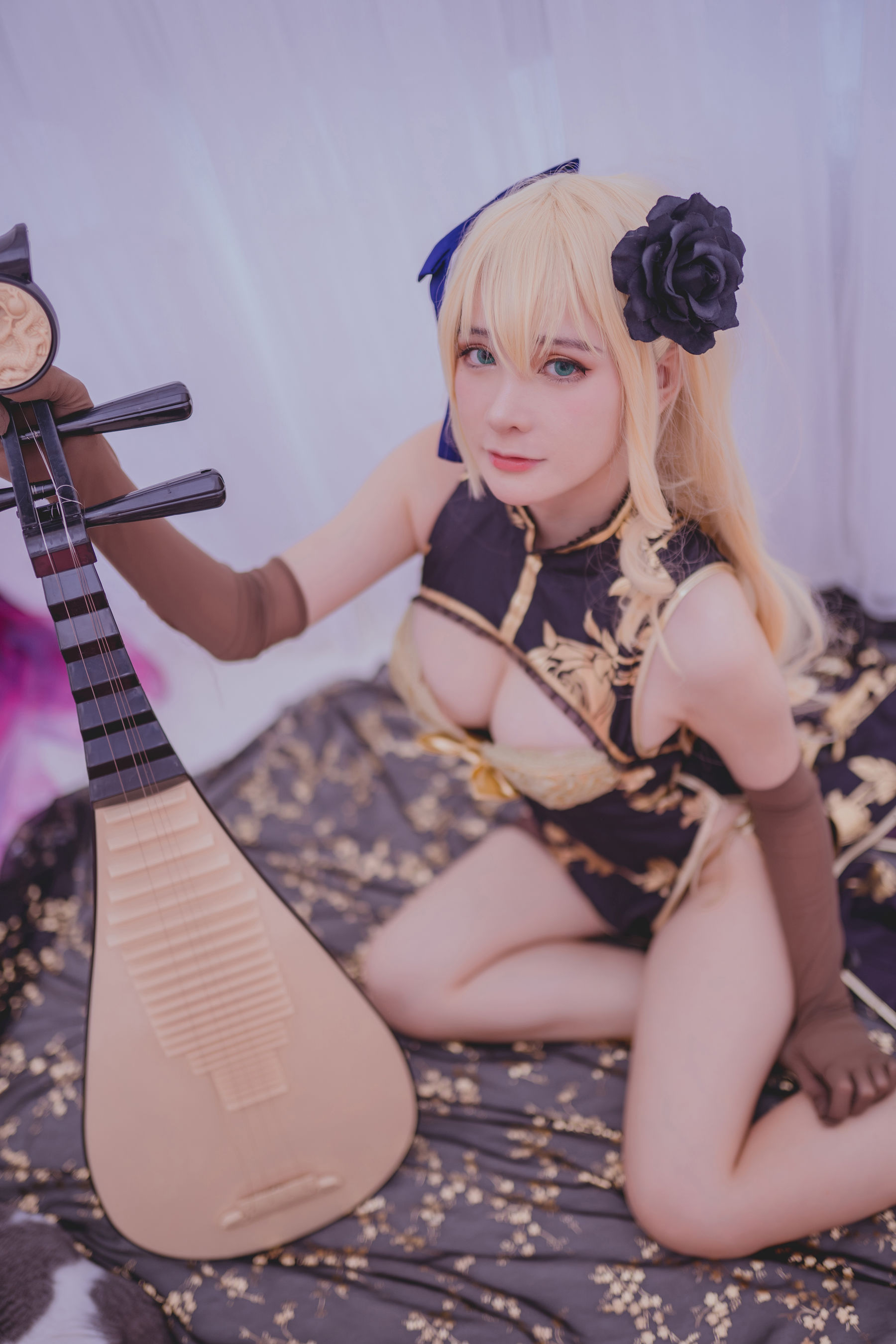 前羽_rr – 幻想 金莲 Cosplay-第6张