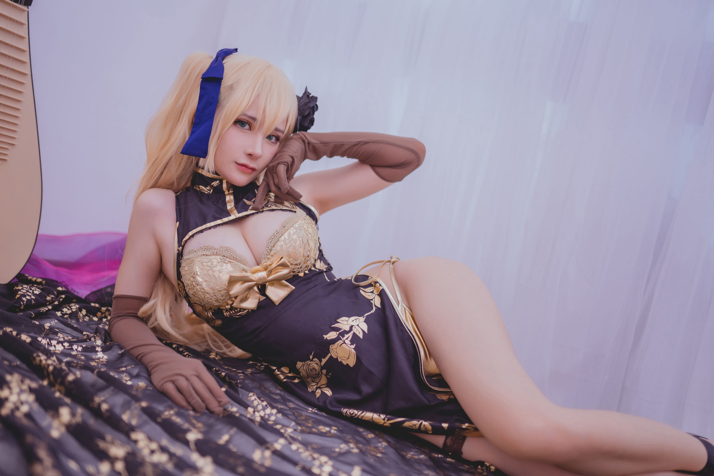 前羽_rr – 幻想 金莲 Cosplay-第30张