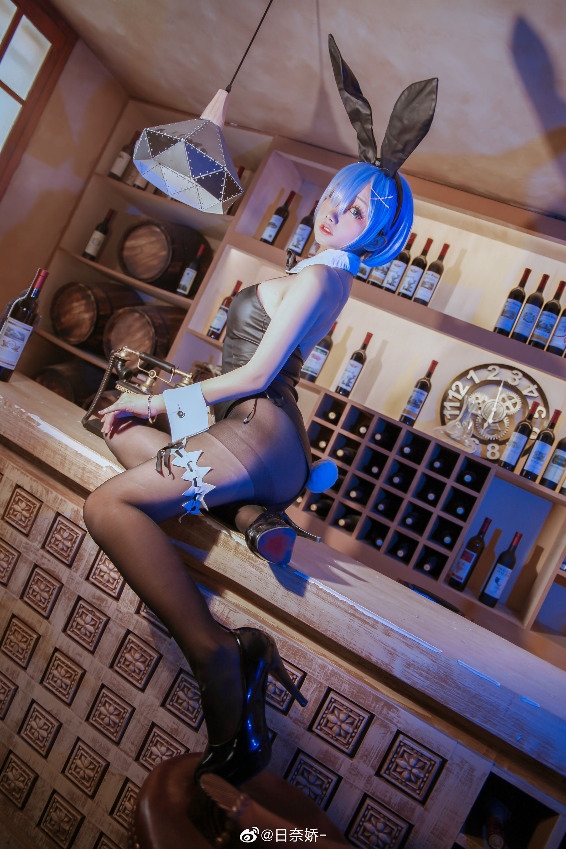 日奈娇 – 蕾姆兔女郎 Cosplay-第5张