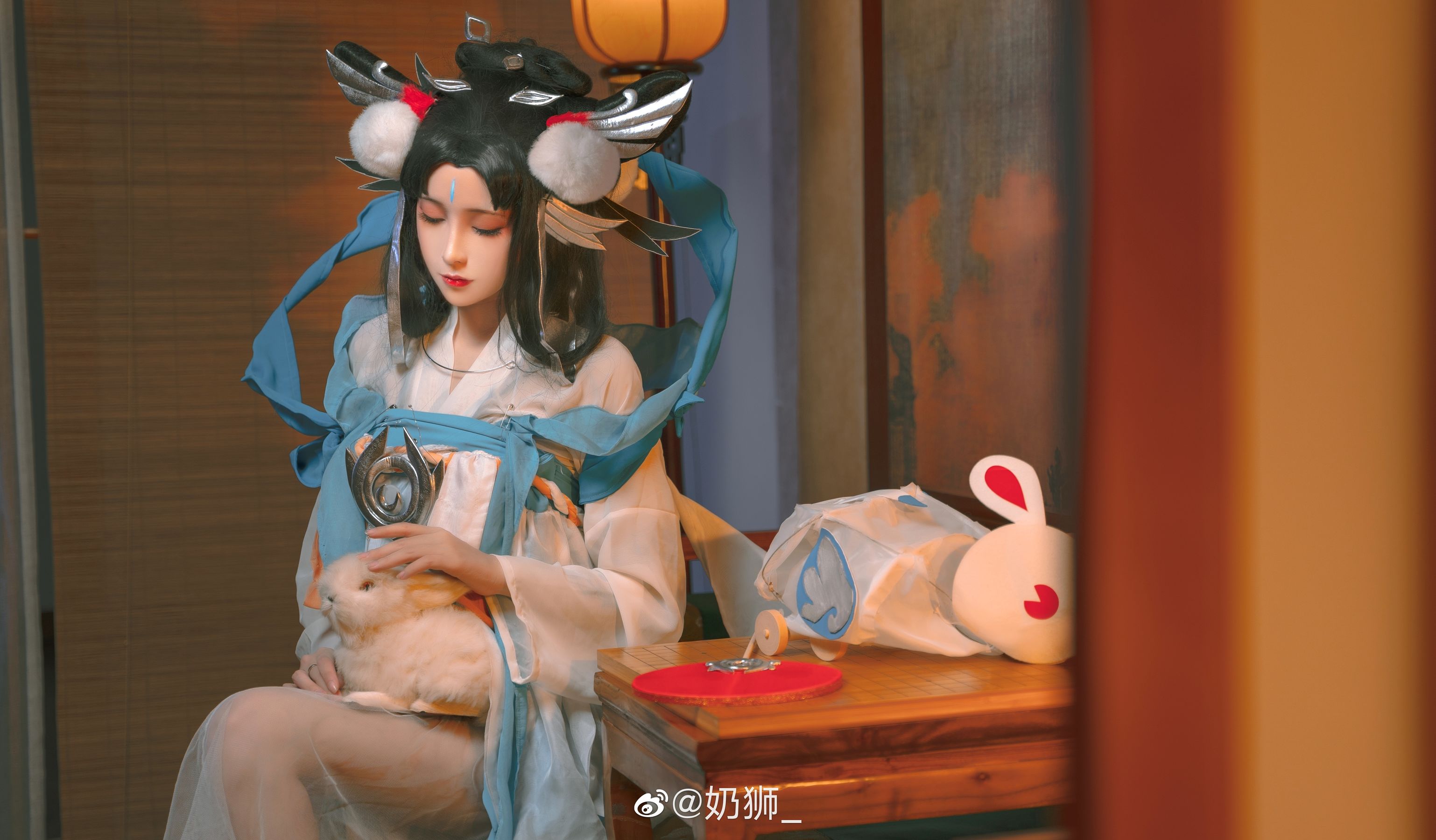 奶狮不咬人 – 嫦娥如梦令 Cosplay-第8张