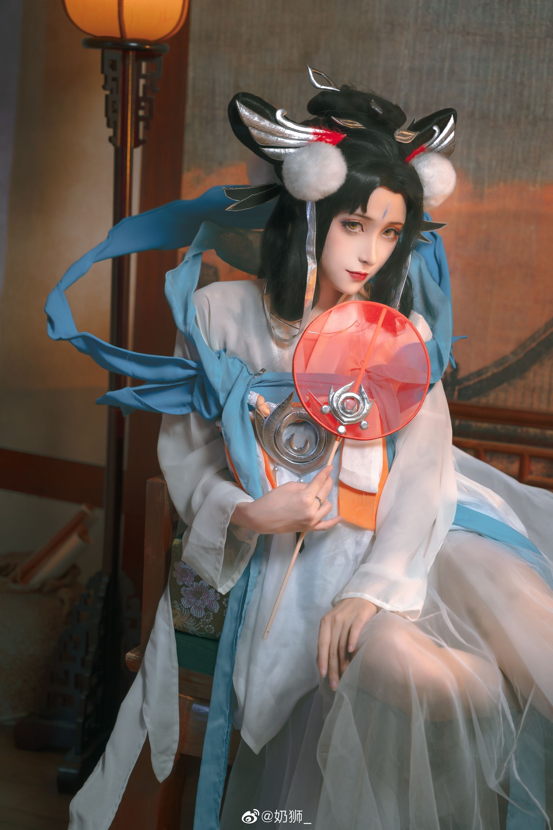 奶狮不咬人 – 嫦娥如梦令 Cosplay-第9张