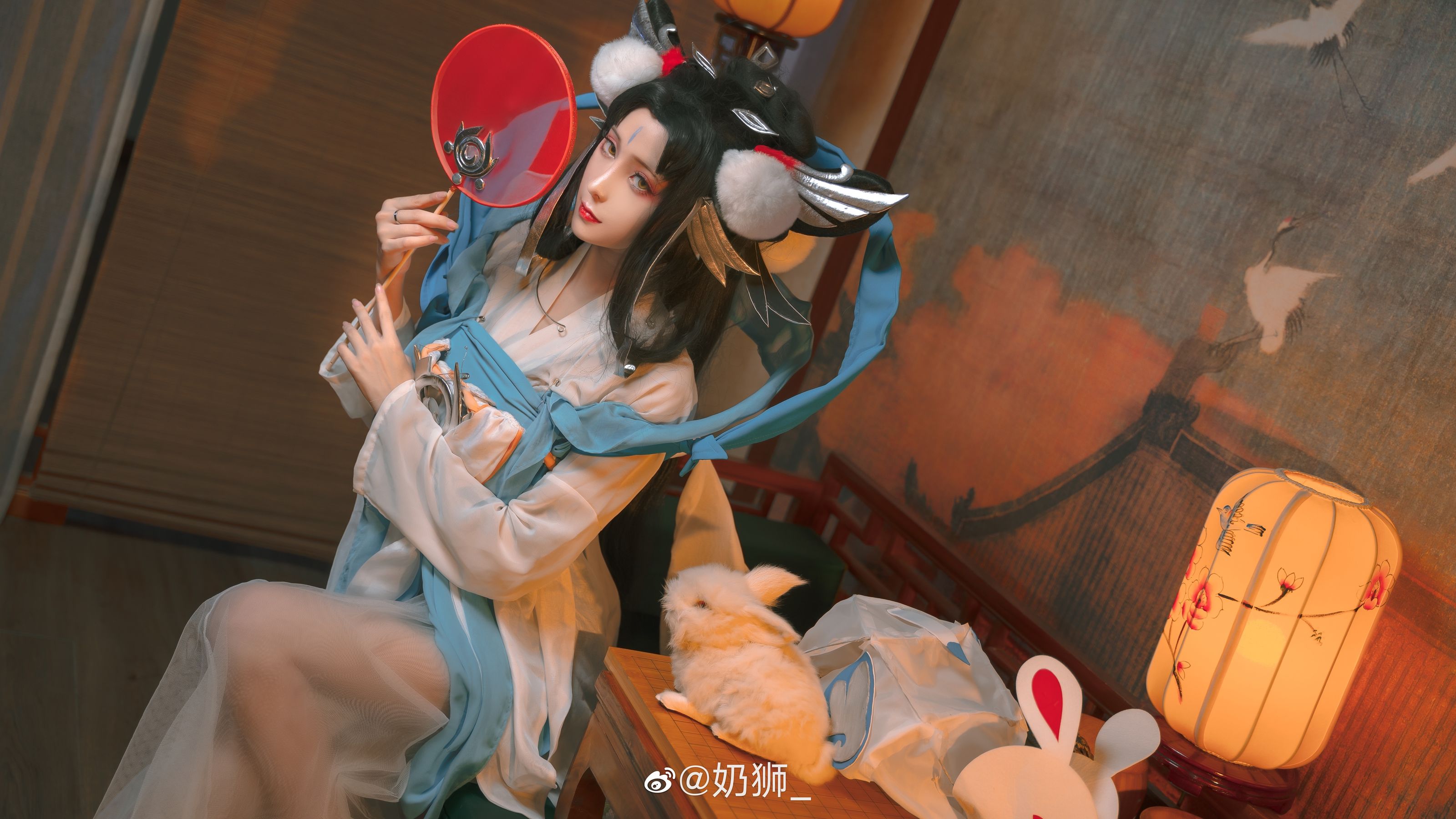 奶狮不咬人 – 嫦娥如梦令 Cosplay-第11张