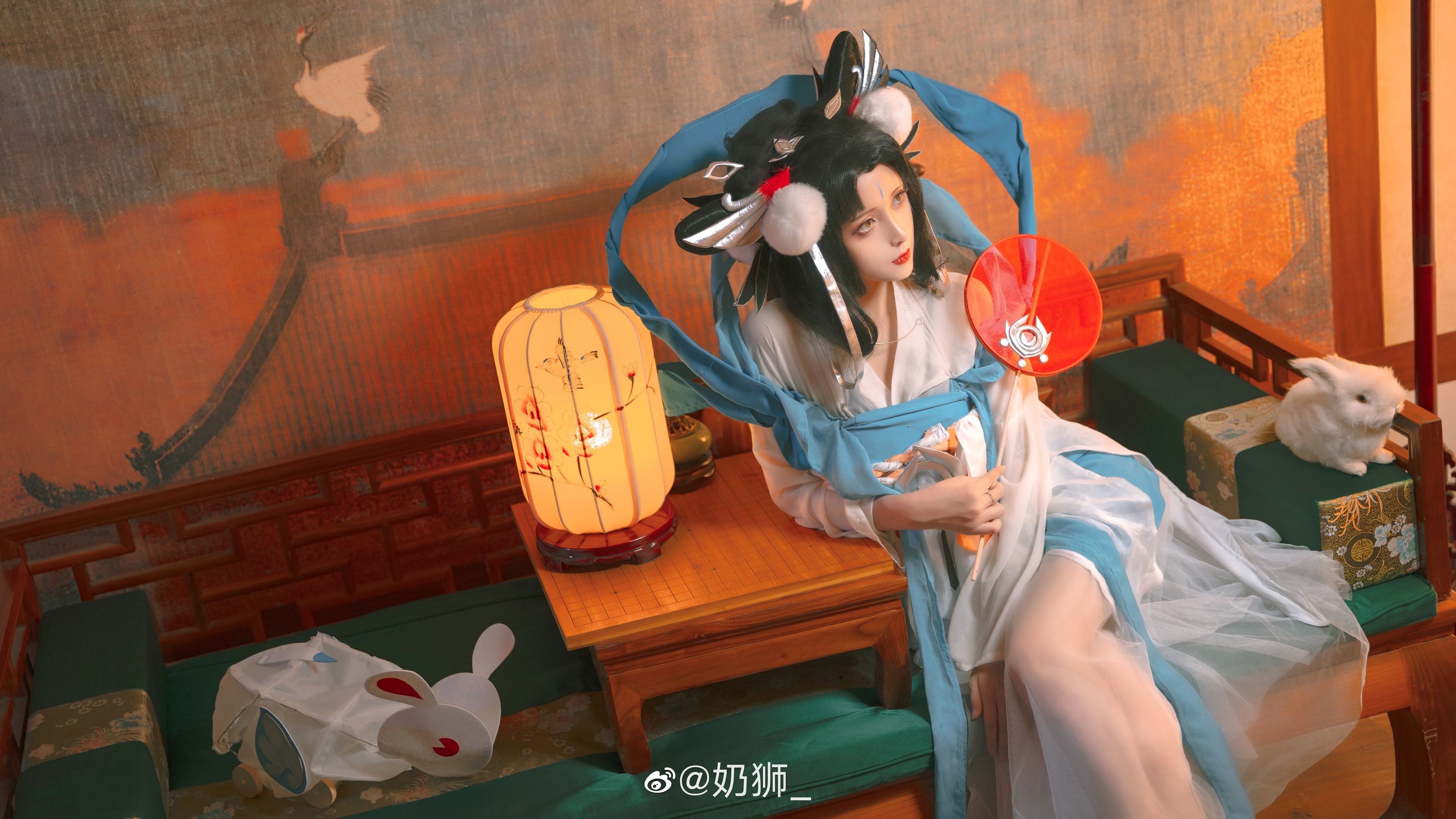 奶狮不咬人 – 嫦娥如梦令 Cosplay-第13张