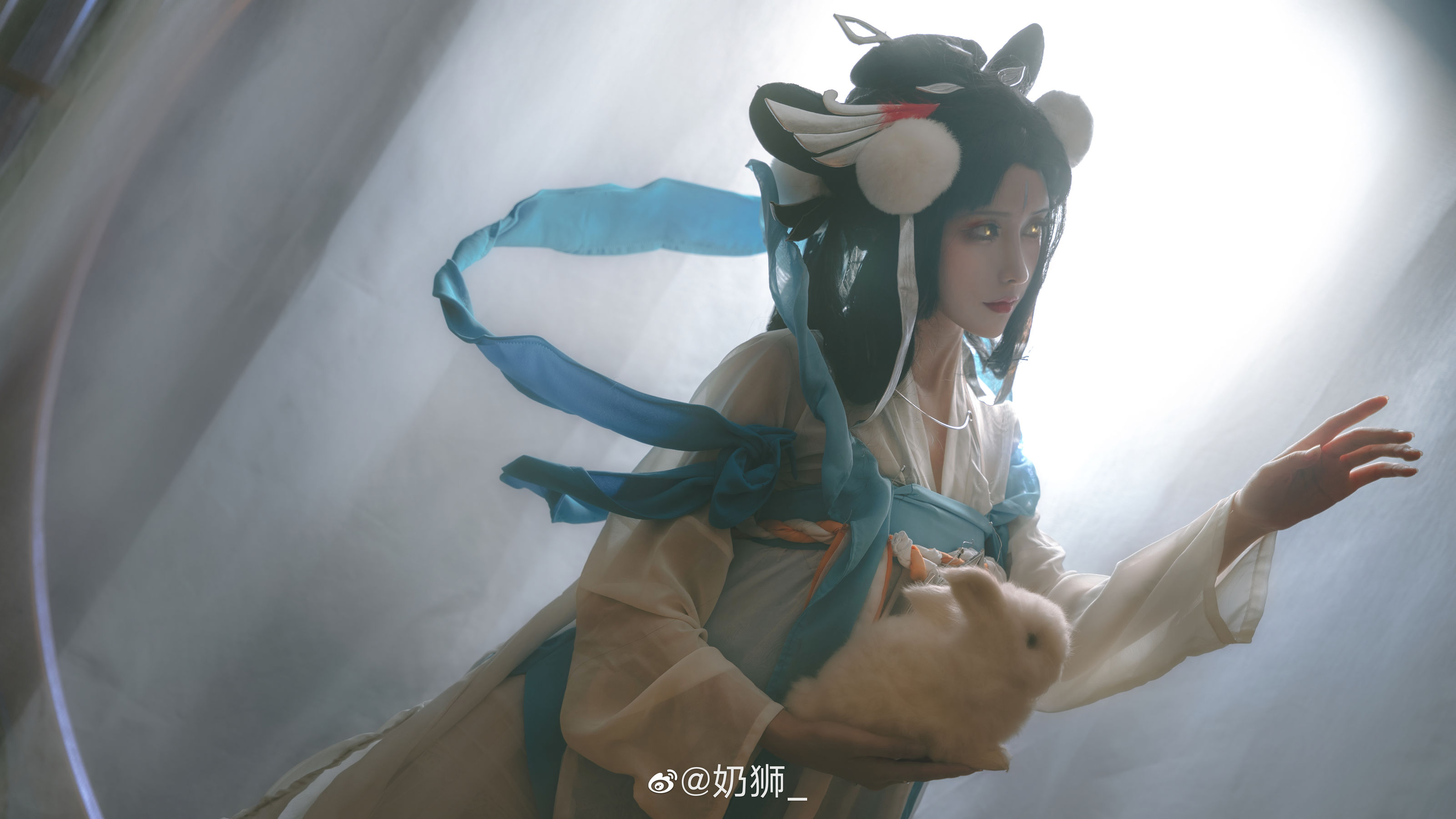 奶狮不咬人 – 嫦娥如梦令 Cosplay-第14张