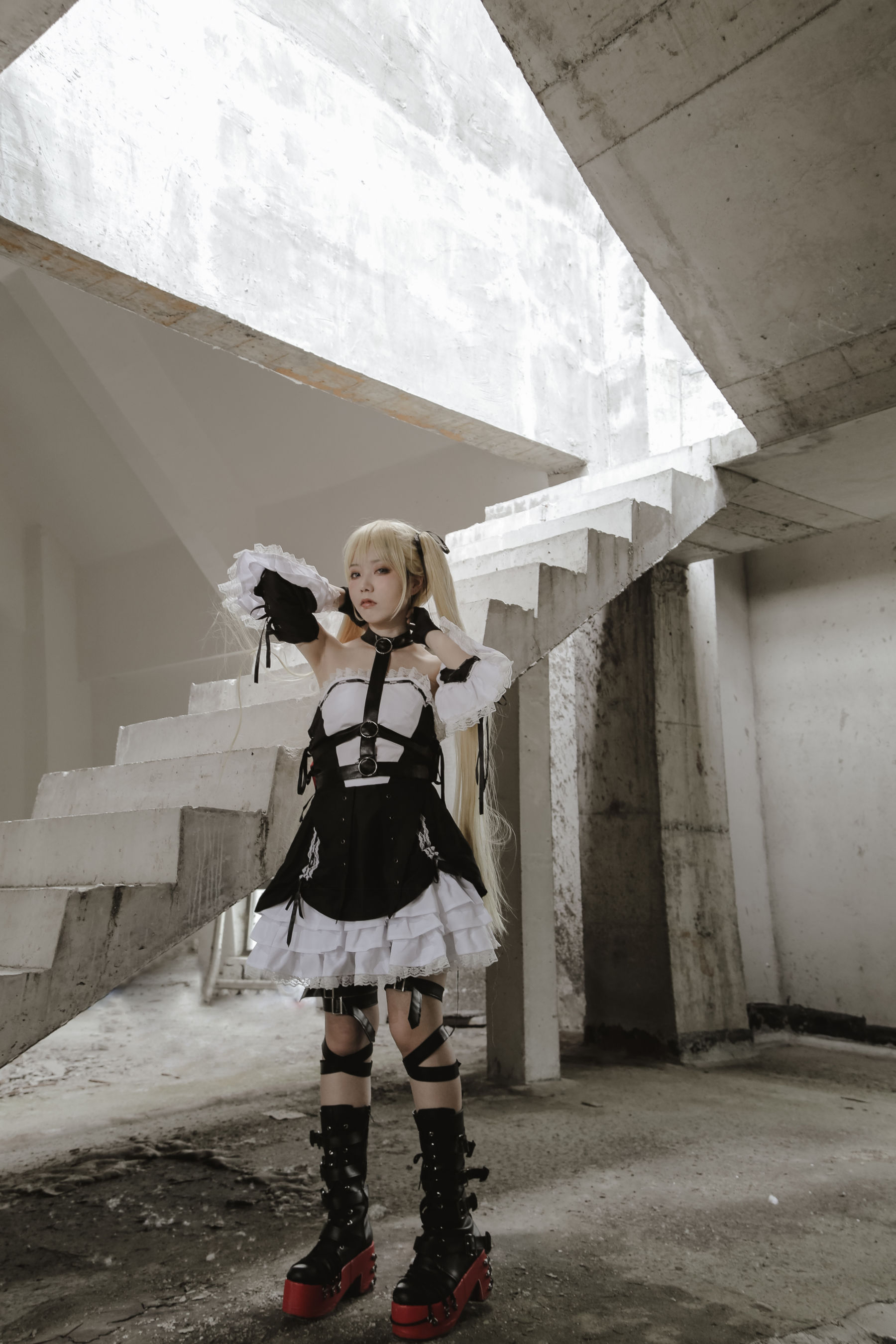 可爱妹子Fushii_海堂 – 玛丽罗斯 Cosplay-第3张