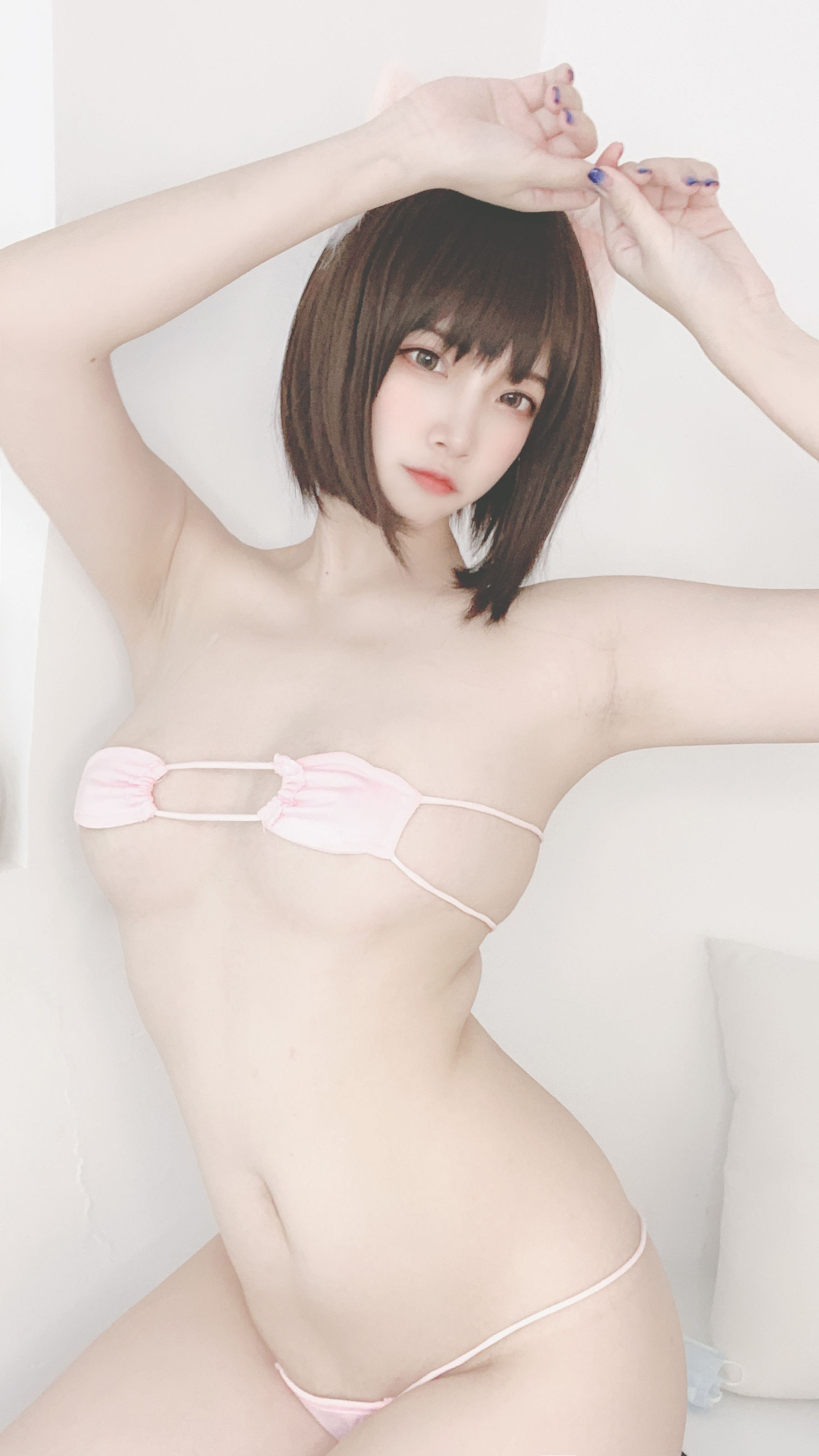 人气Coser二佐Nisa – 猪猪比基尼自拍 Cosplay-第1张