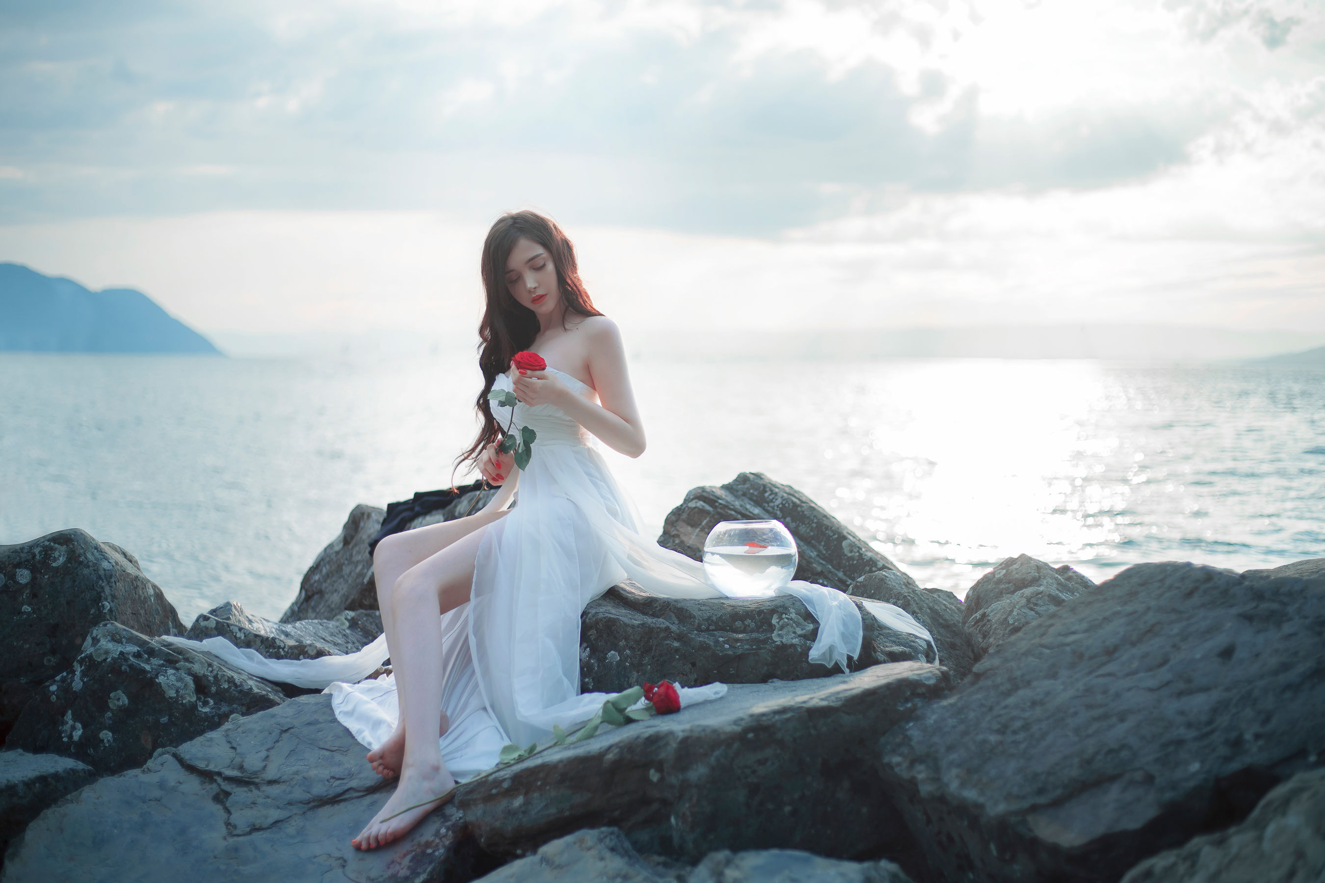 国外美女SayaTheFox – 海滩随拍 Cosplay-第1张