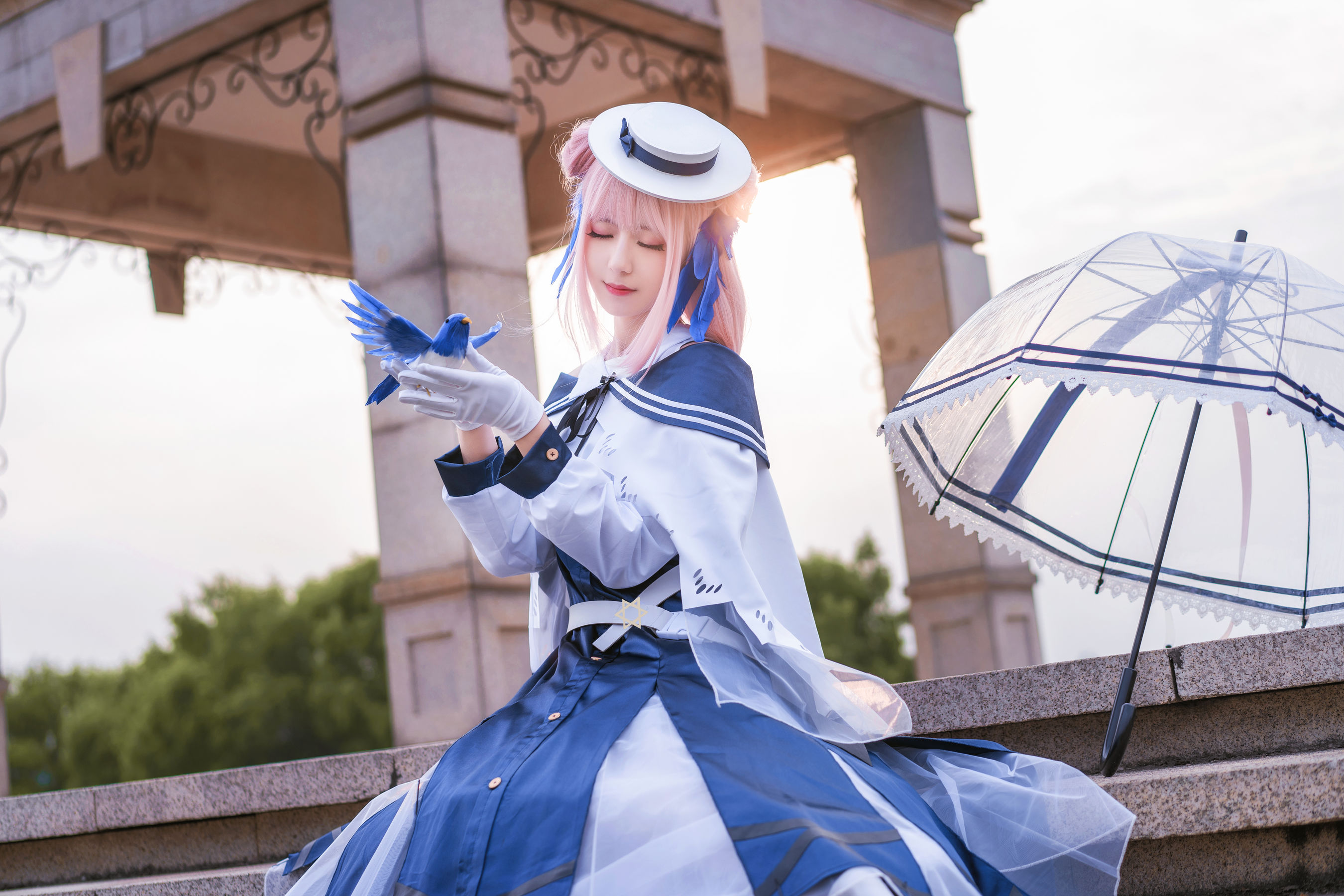 小姐姐弥音音ww 明日方舟 锡兰 Cosplay-第2张
