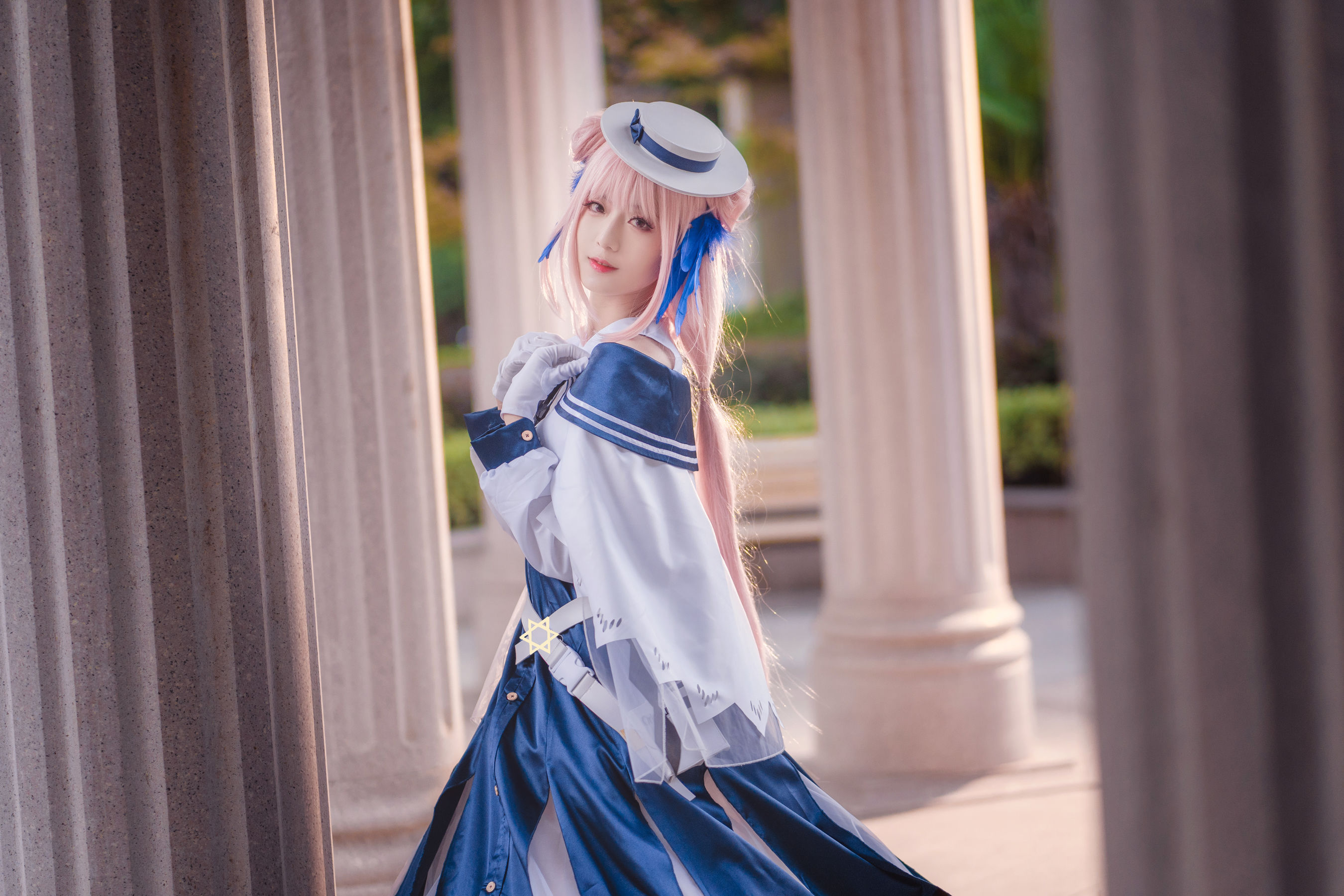 小姐姐弥音音ww 明日方舟 锡兰 Cosplay-第4张