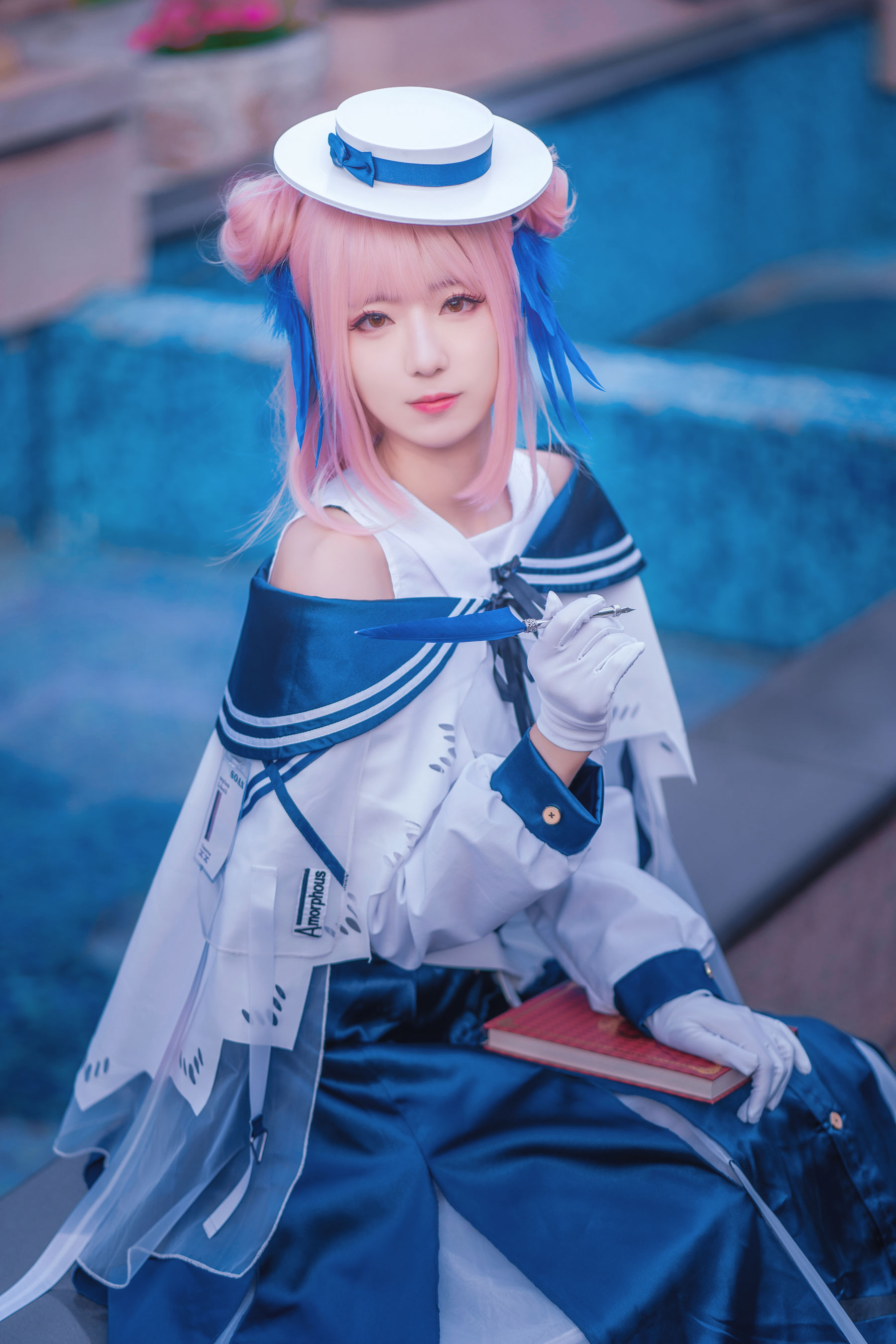小姐姐弥音音ww 明日方舟 锡兰 Cosplay-第6张