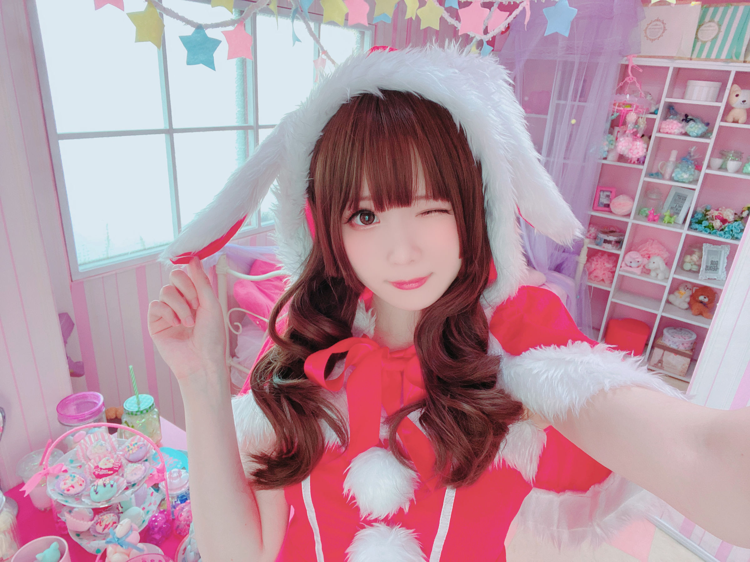 微博妹纸霜月shimo – 兔子圣诞节 Cosplay-第8张