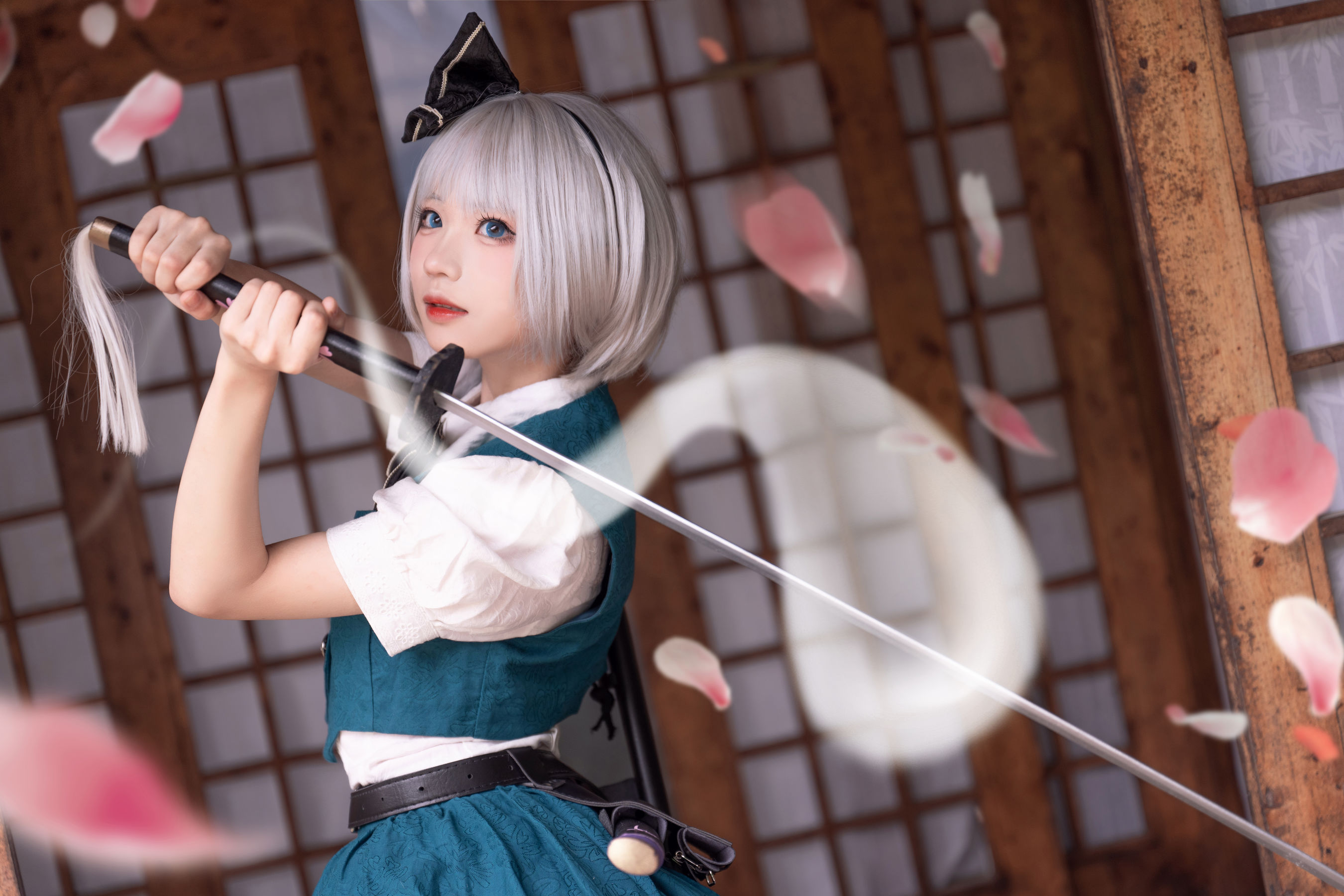 花柒Hana – 魂魄妖梦 Cosplay-第1张