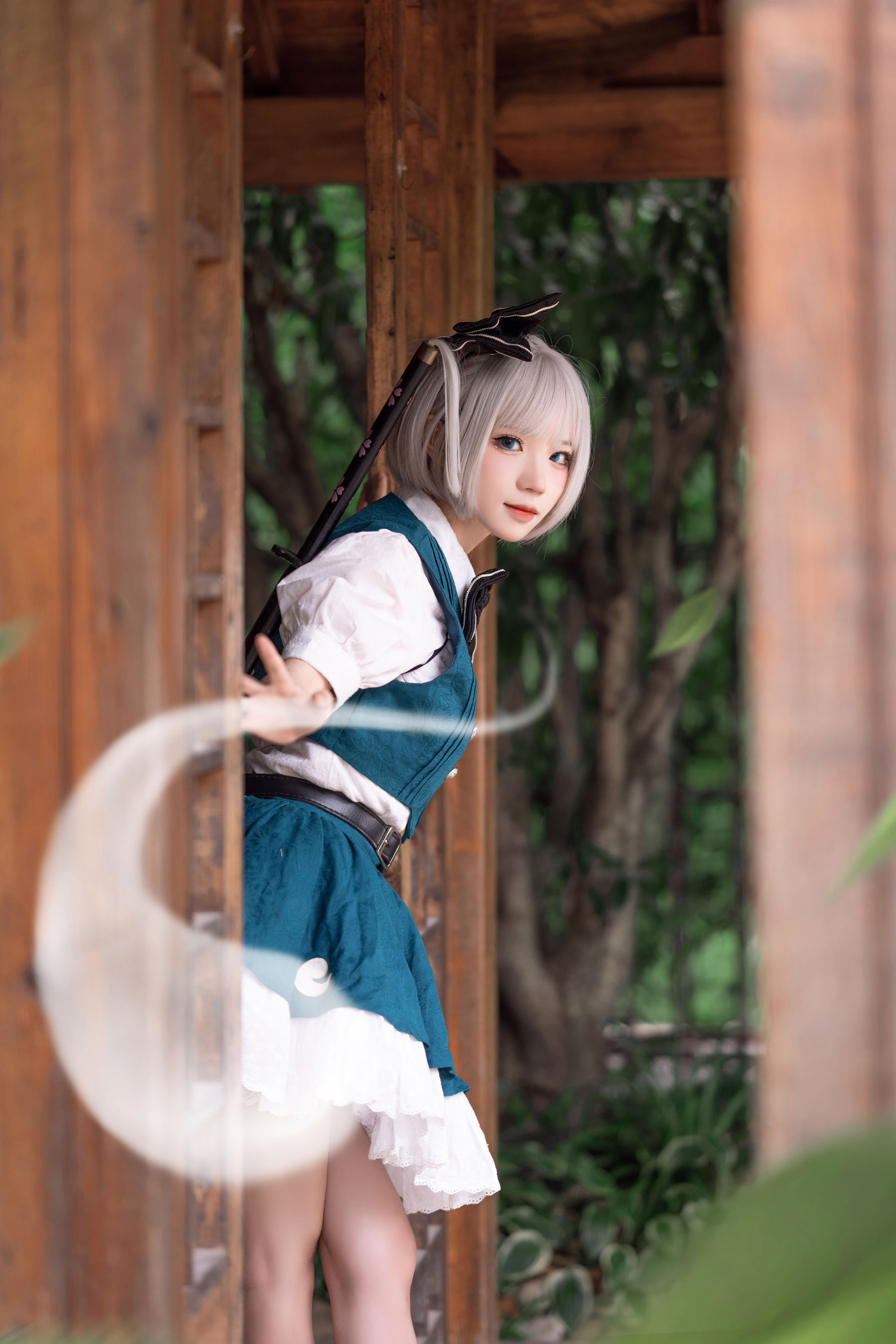 花柒Hana – 魂魄妖梦 Cosplay-第12张