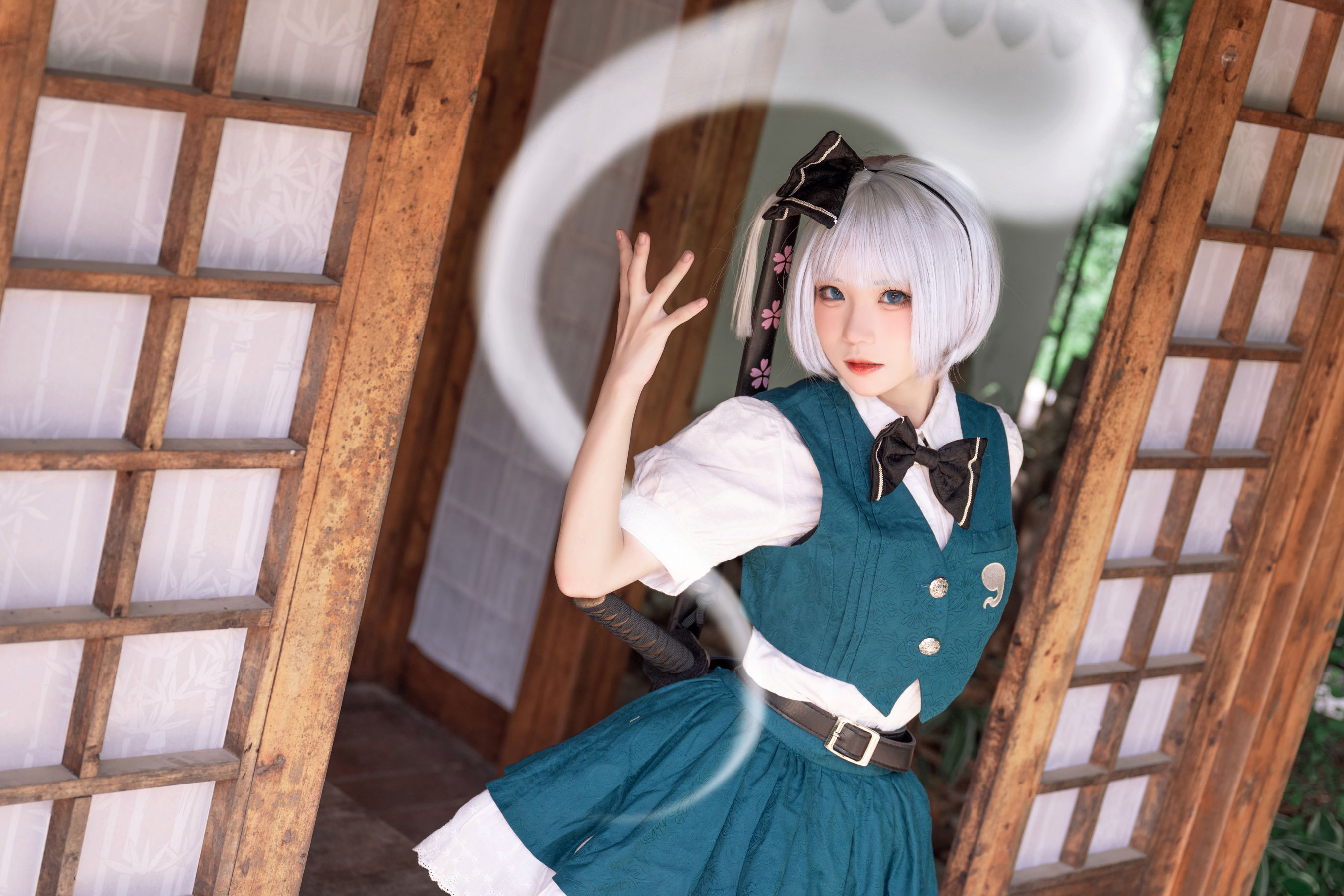 花柒Hana – 魂魄妖梦 Cosplay-第14张
