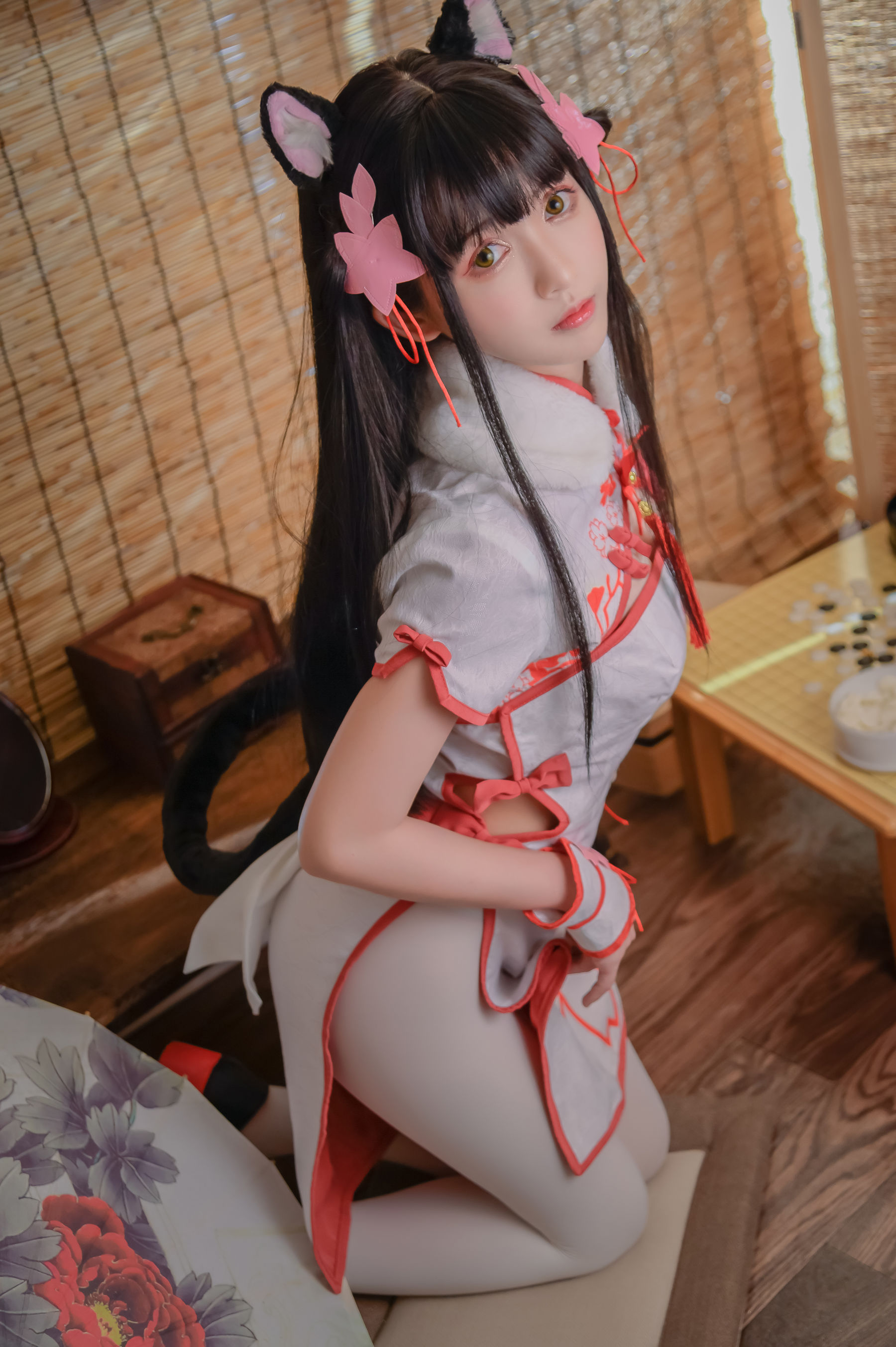 超人气Coser鳗鱼霏儿 碧蓝华裳 夕暮 Cosplay-第5张