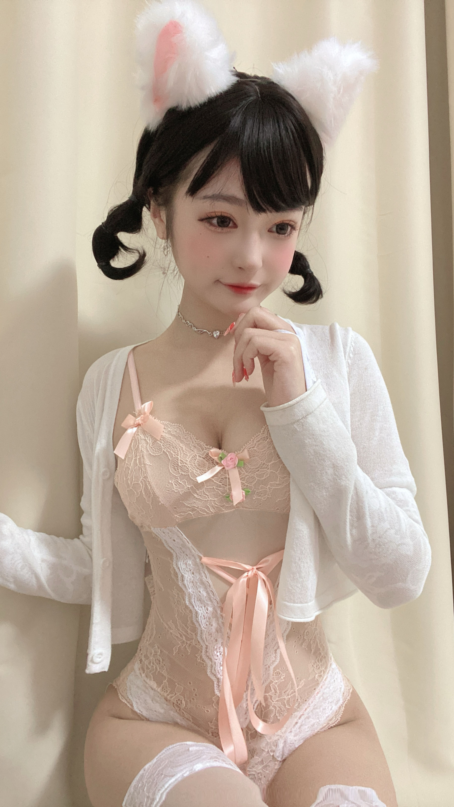 动漫博主佳佳好难啊 – 法式猫耳娘 Cosplay-第6张