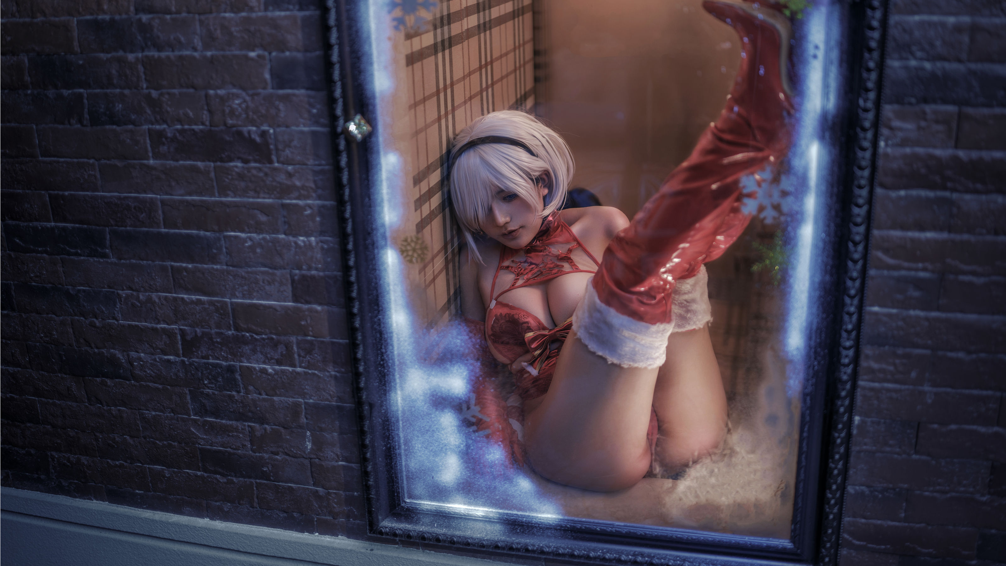 一笑芳香沁 – 2B圣诞 Cosplay-第2张