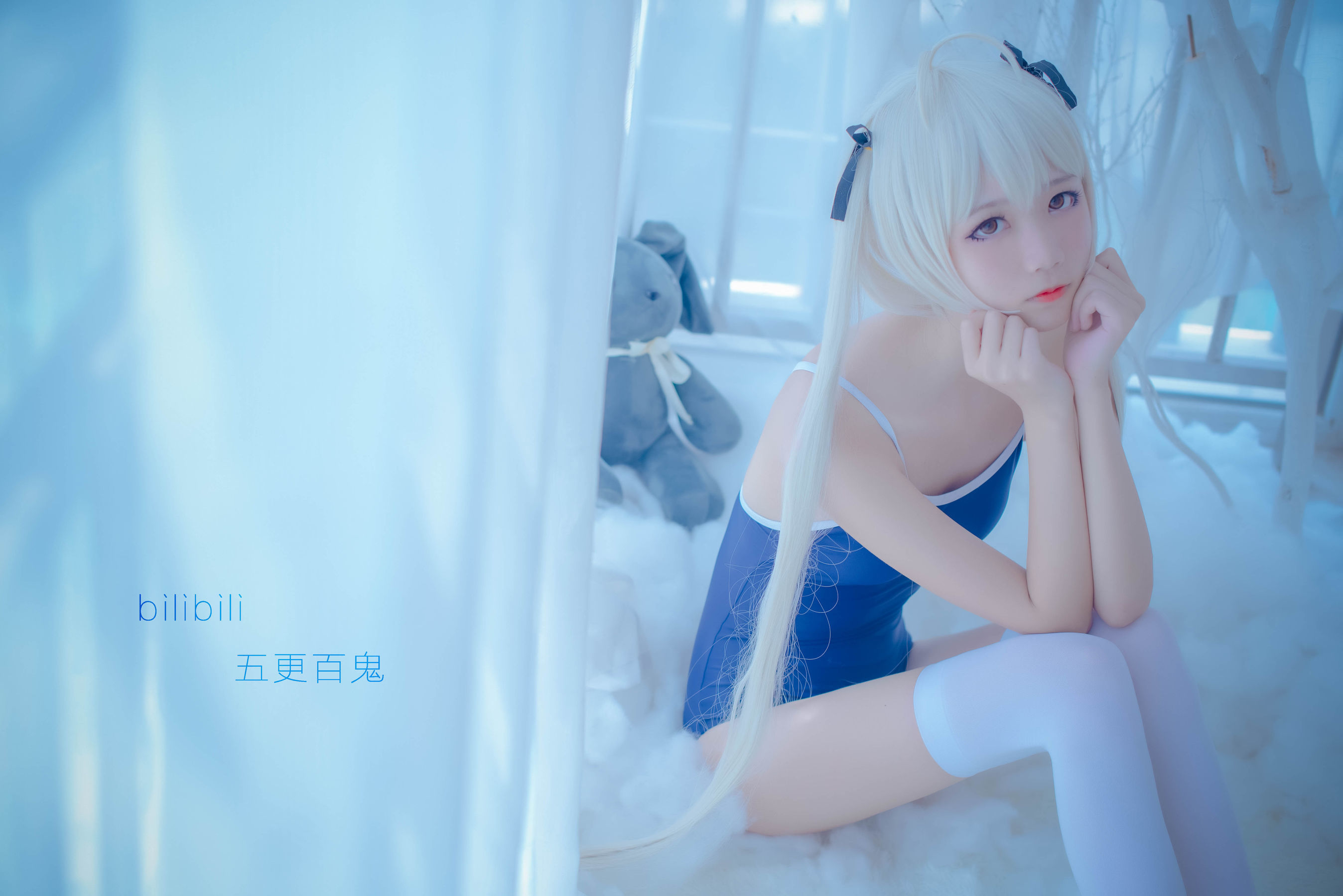 清纯少女五更百鬼 死库水 Cosplay-第11张