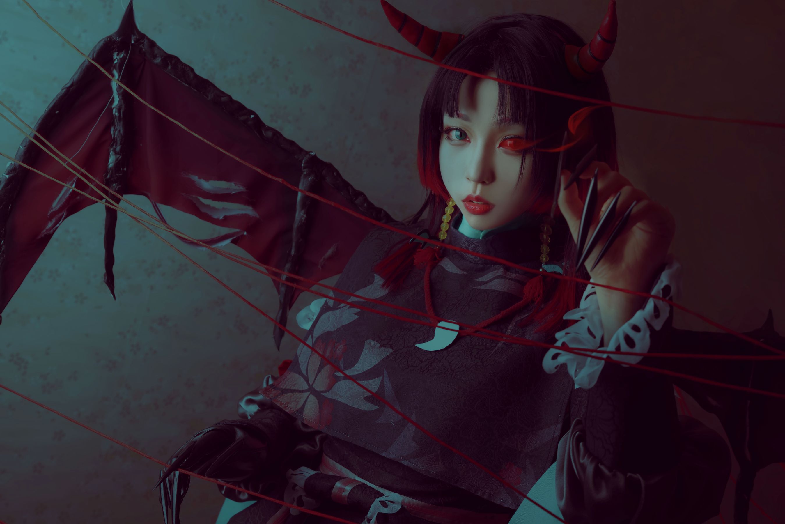 萌妹白易子教主 – 阴阳师 吸血姬 Cosplay-第1张