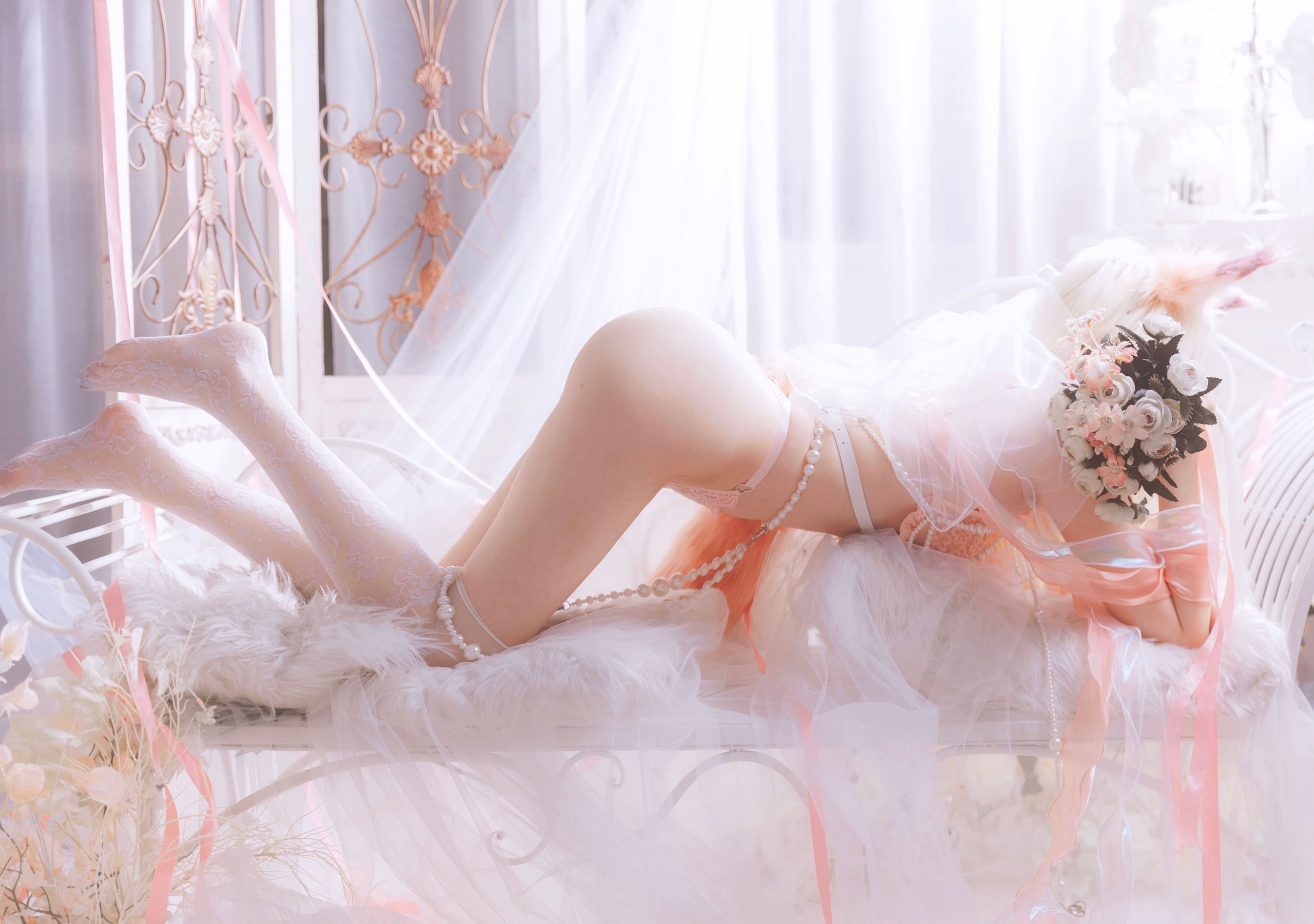 动漫博主南桃Momoko – 狐狸与蔷薇 Cosplay-第5张