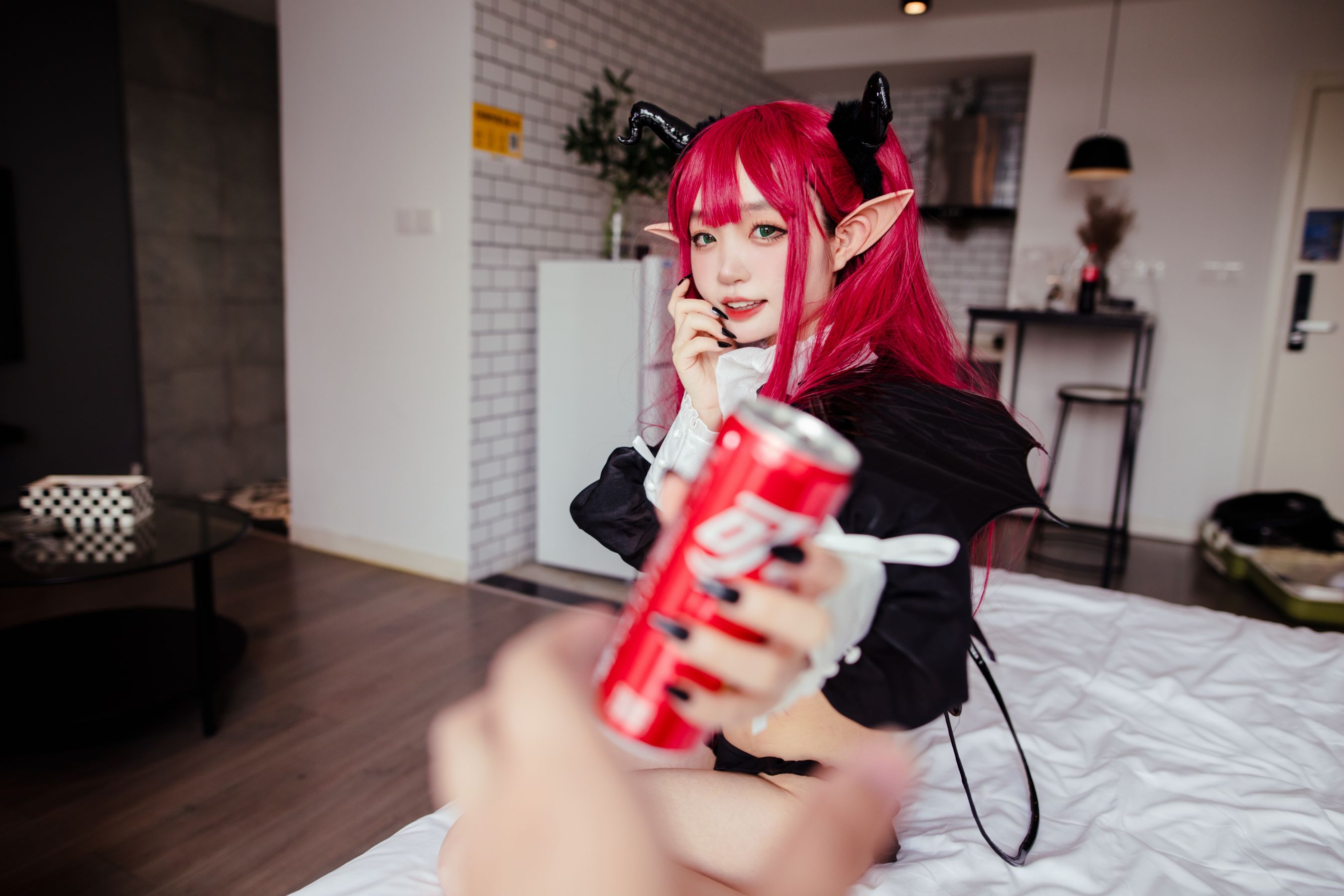 神沢永莉 – 魅魔利兹 Cosplay-第19张
