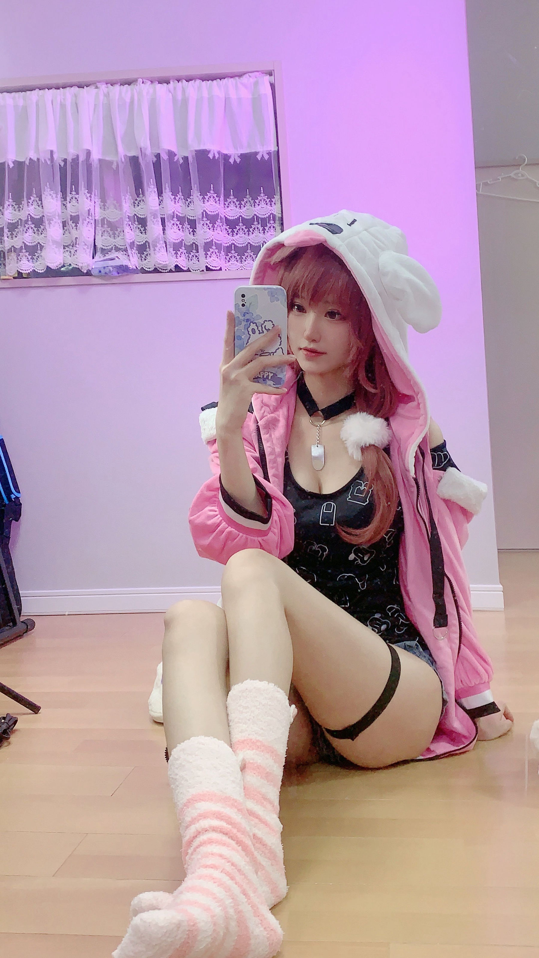 千阳(ちよ) – 戌神ころね Cosplay-第3张