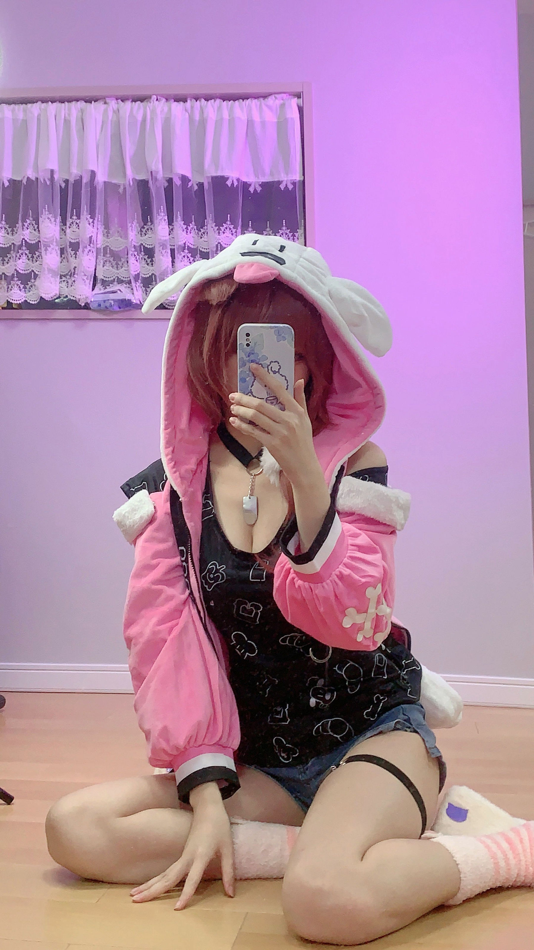 千阳(ちよ) – 戌神ころね Cosplay-第4张