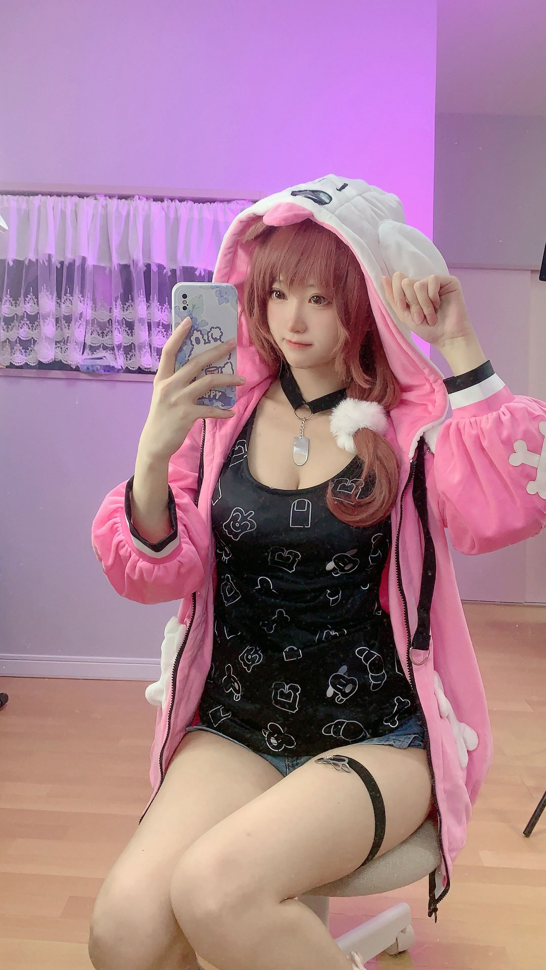 千阳(ちよ) – 戌神ころね Cosplay-第9张