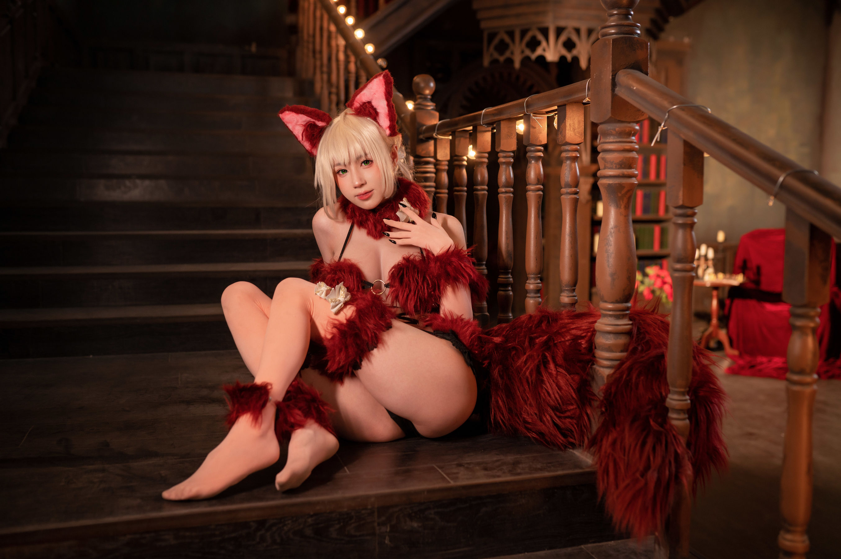 西园寺南歌 – 野兽尼禄 Cosplay-第1张