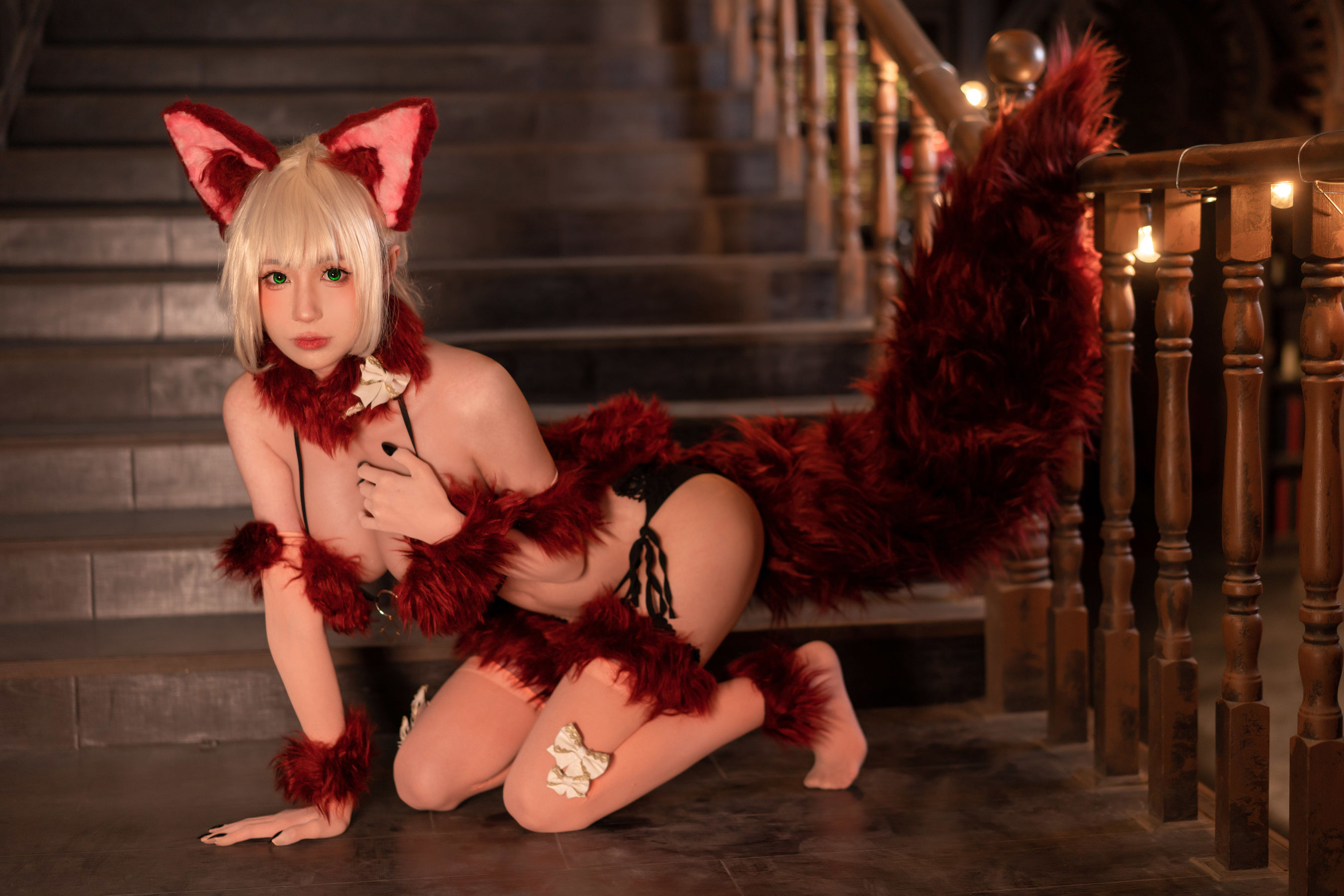 西园寺南歌 – 野兽尼禄 Cosplay-第8张