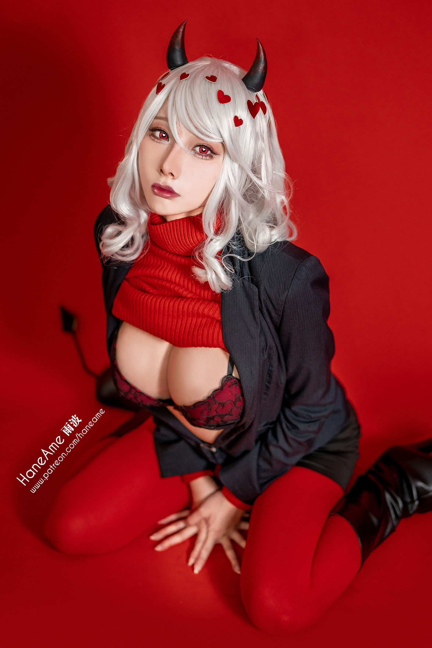 Hane Ame 雨波 – Helltaker Muodes Cosplay-第6张