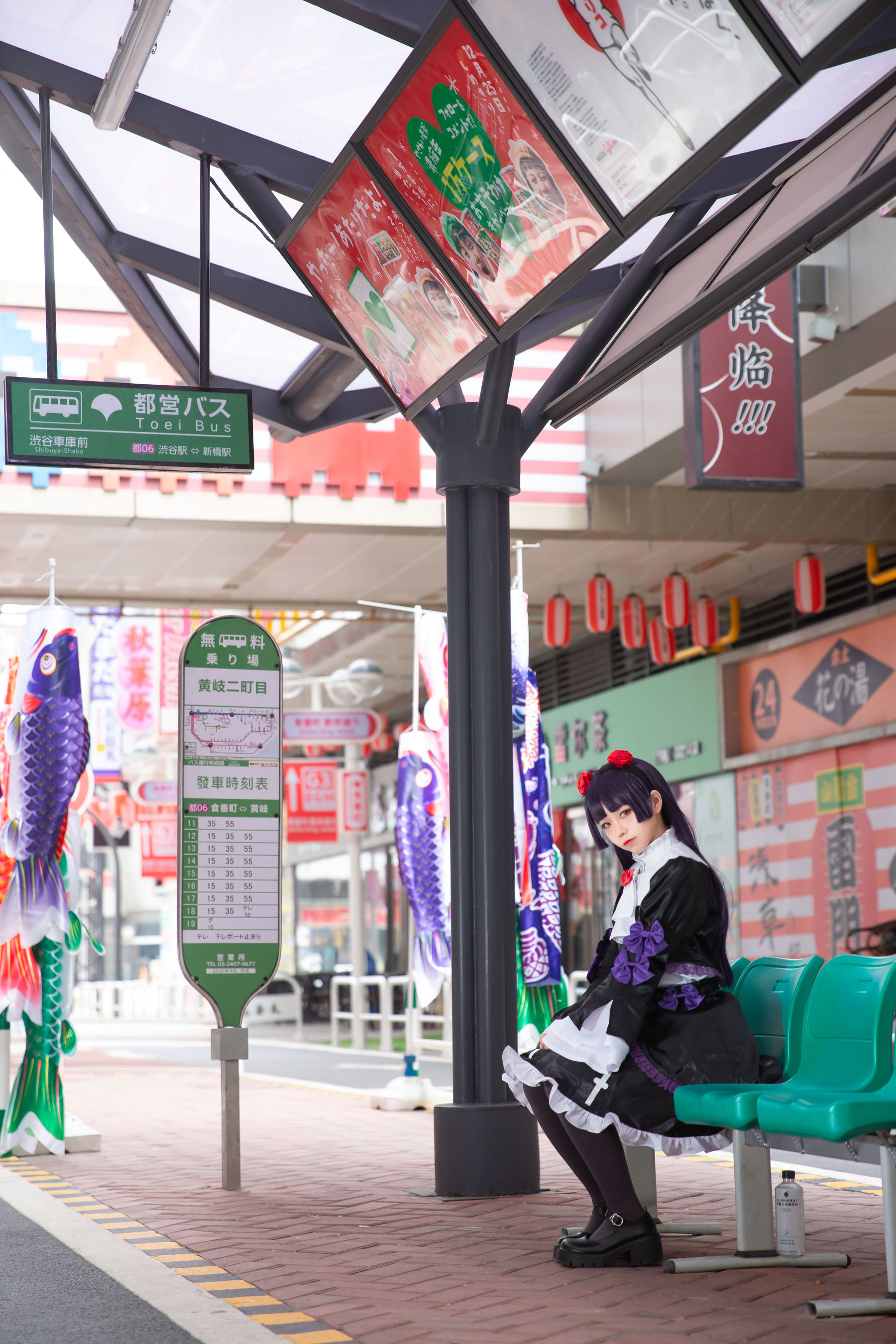 动漫博主G44不会受伤 – 黑猫 Cosplay-第1张